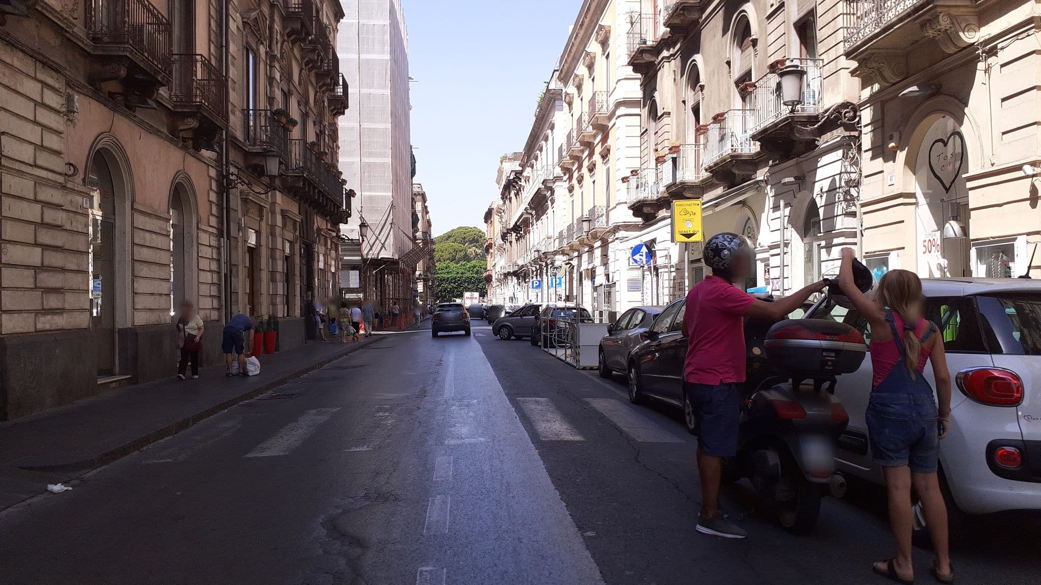 Street view near b&b grand tour catania, Catania — © agliatav (CC BY-SA · Mapillary)