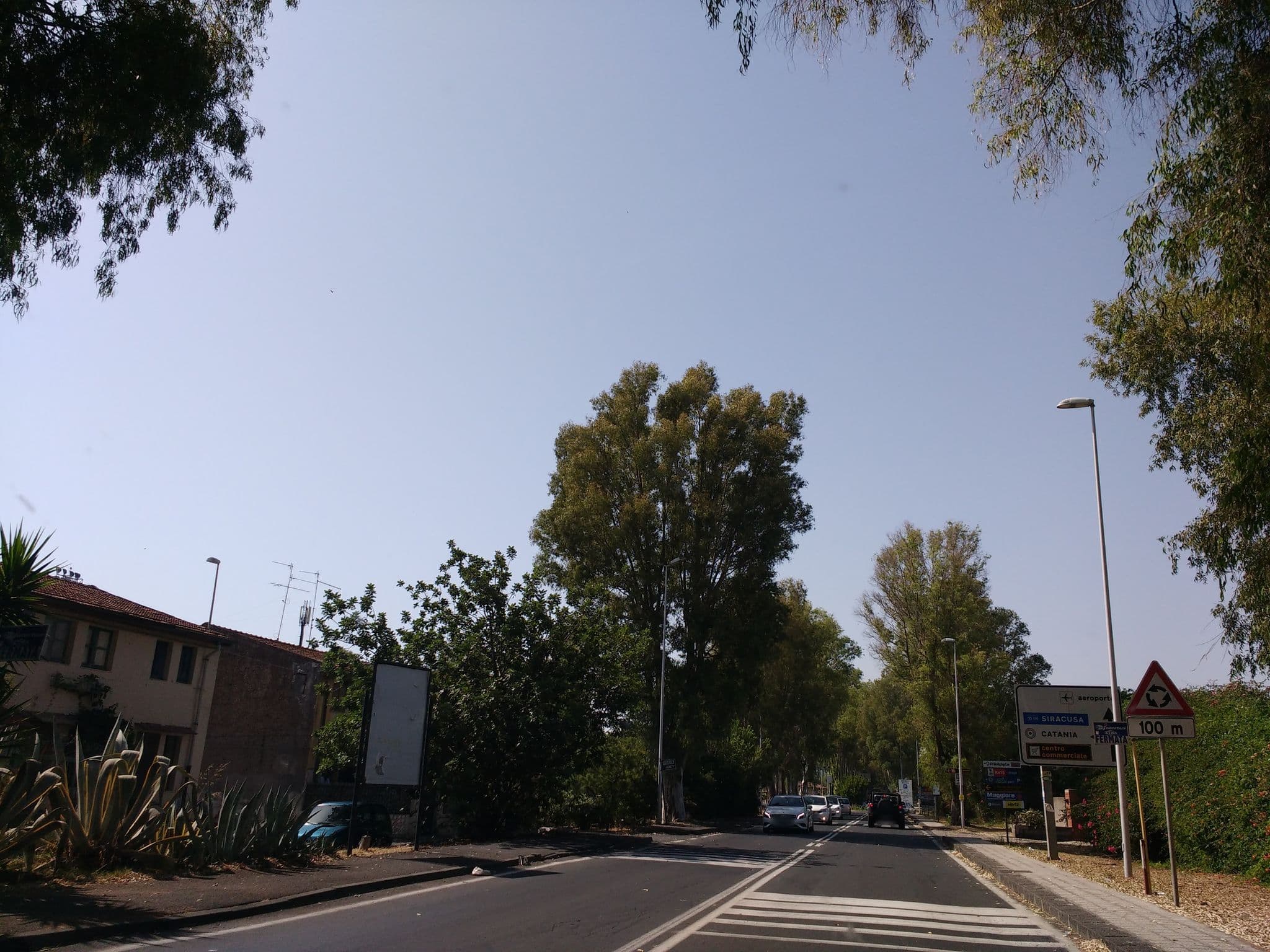 Street view near Fontanarossa Airport Sleep And Travel, Catania — © thetornado76 (CC BY-SA · Mapillary)