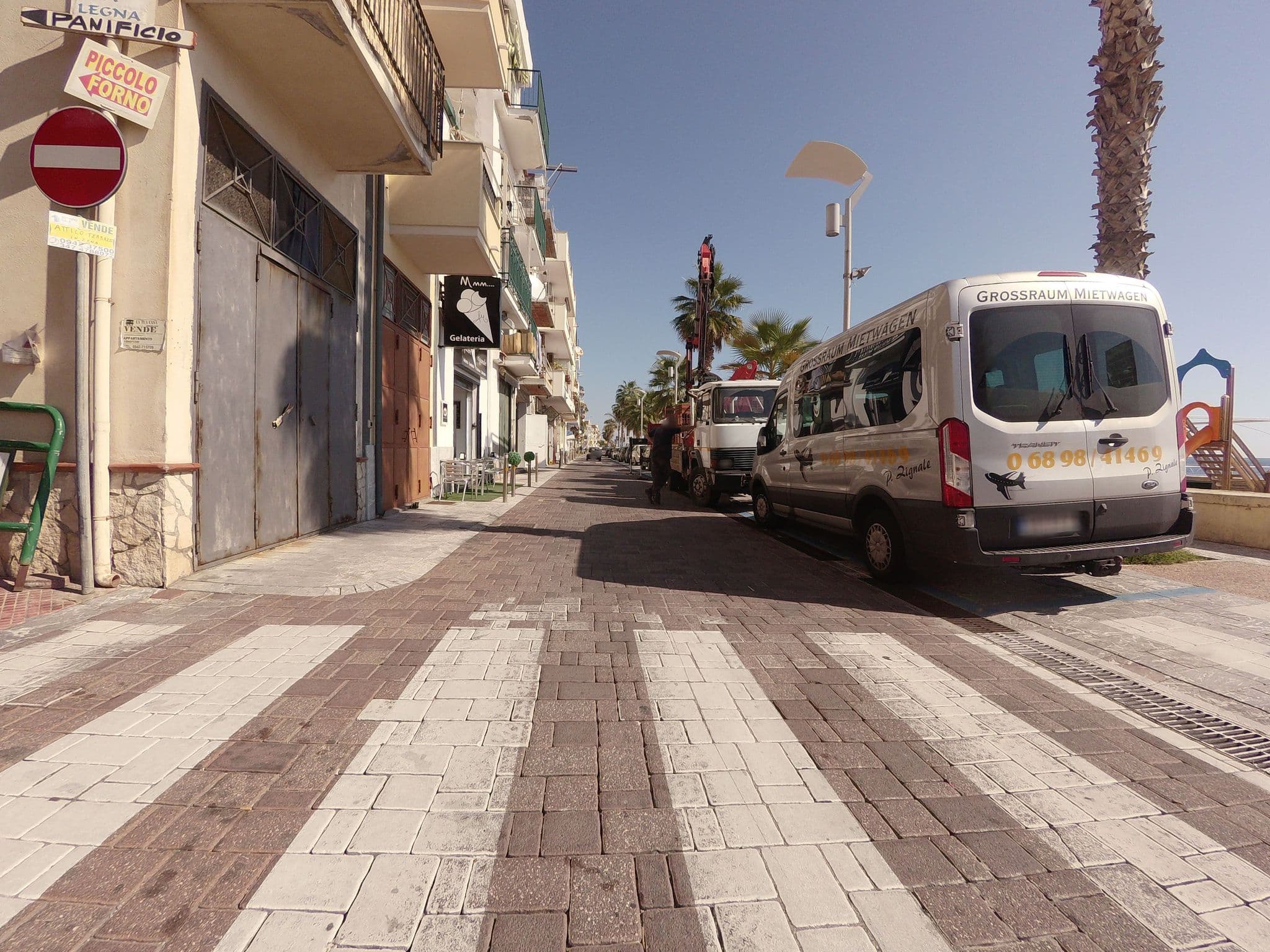 Street view near La Marina Bed and Breakfast, Letojanni — © posiki (CC BY-SA · Mapillary)