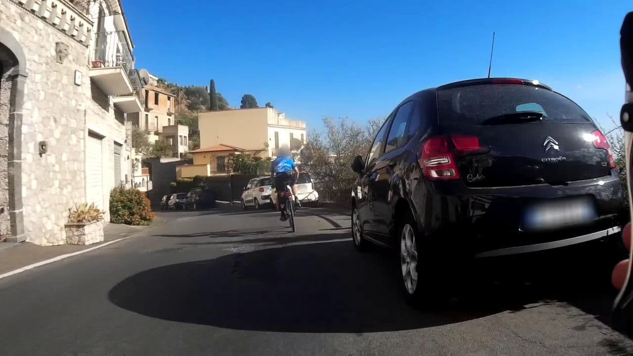 Street view near Villa Barone Luxury, Taormina — © ligfietser (CC BY-SA · Mapillary)