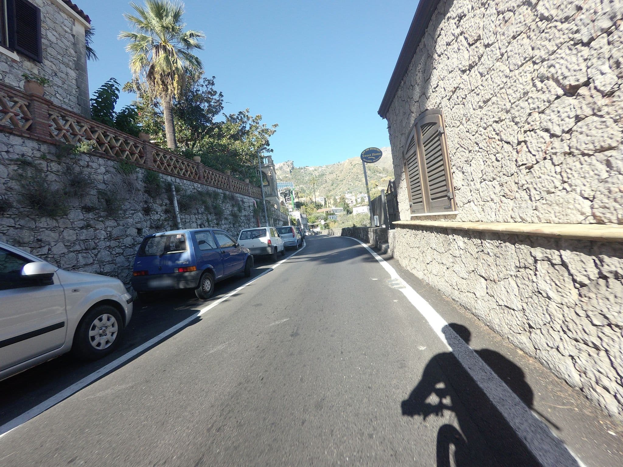 Street view near I Due Grifoni, Taormina — © posiki (CC BY-SA · Mapillary)