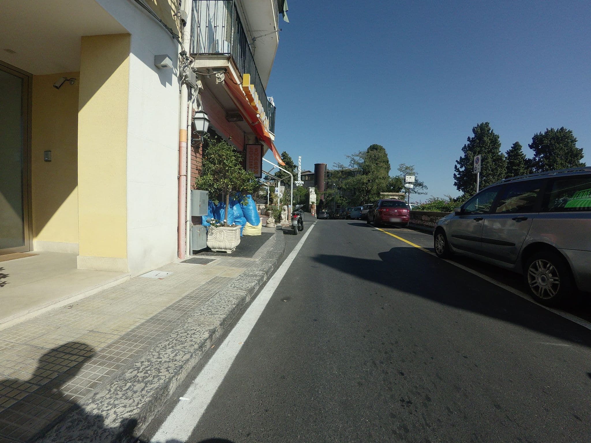 Street view near Camere Il Leone, Taormina — © posiki (CC BY-SA · Mapillary)