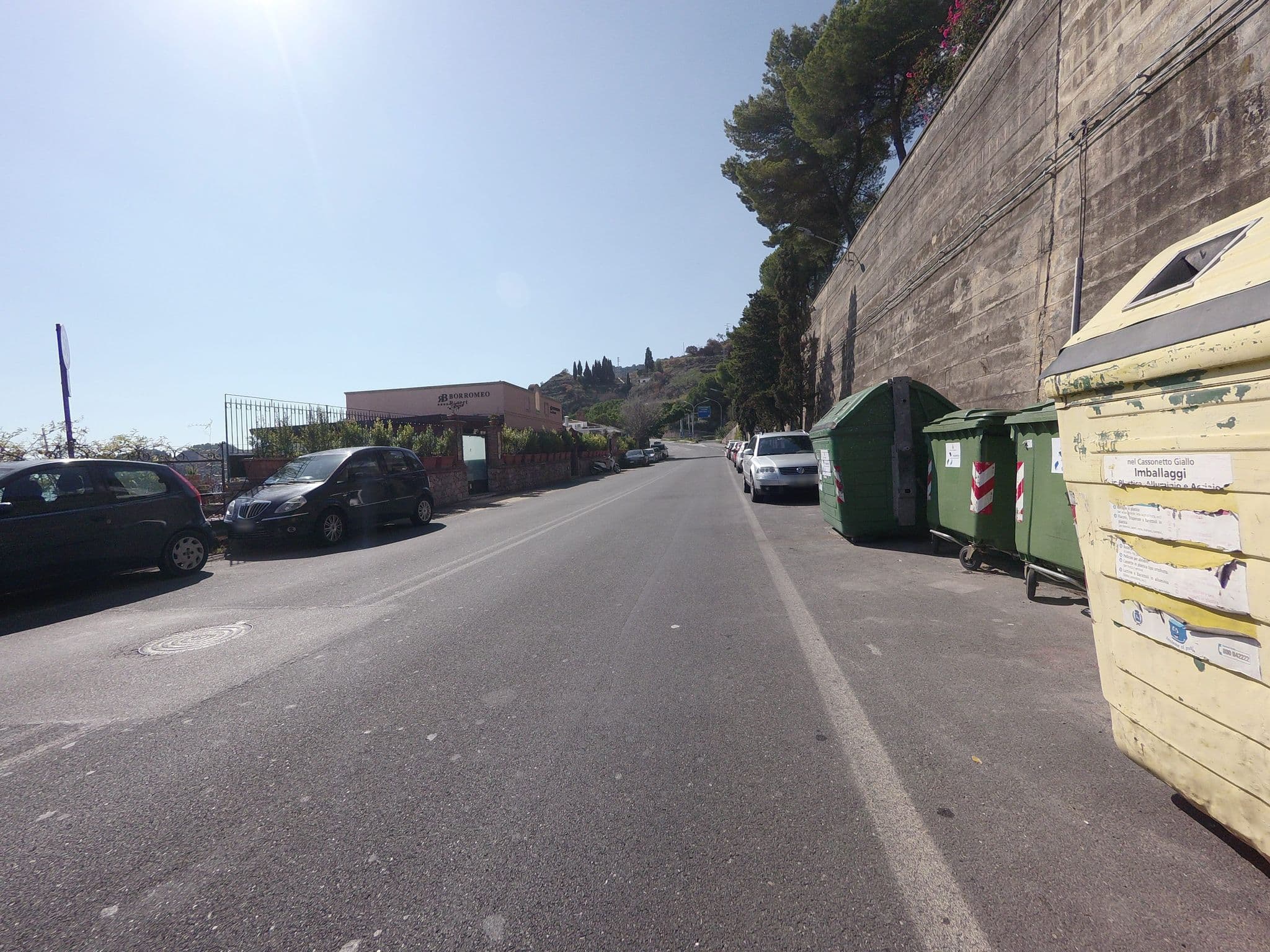 Street view near Borromeo resort, Taormina — © posiki (CC BY-SA · Mapillary)