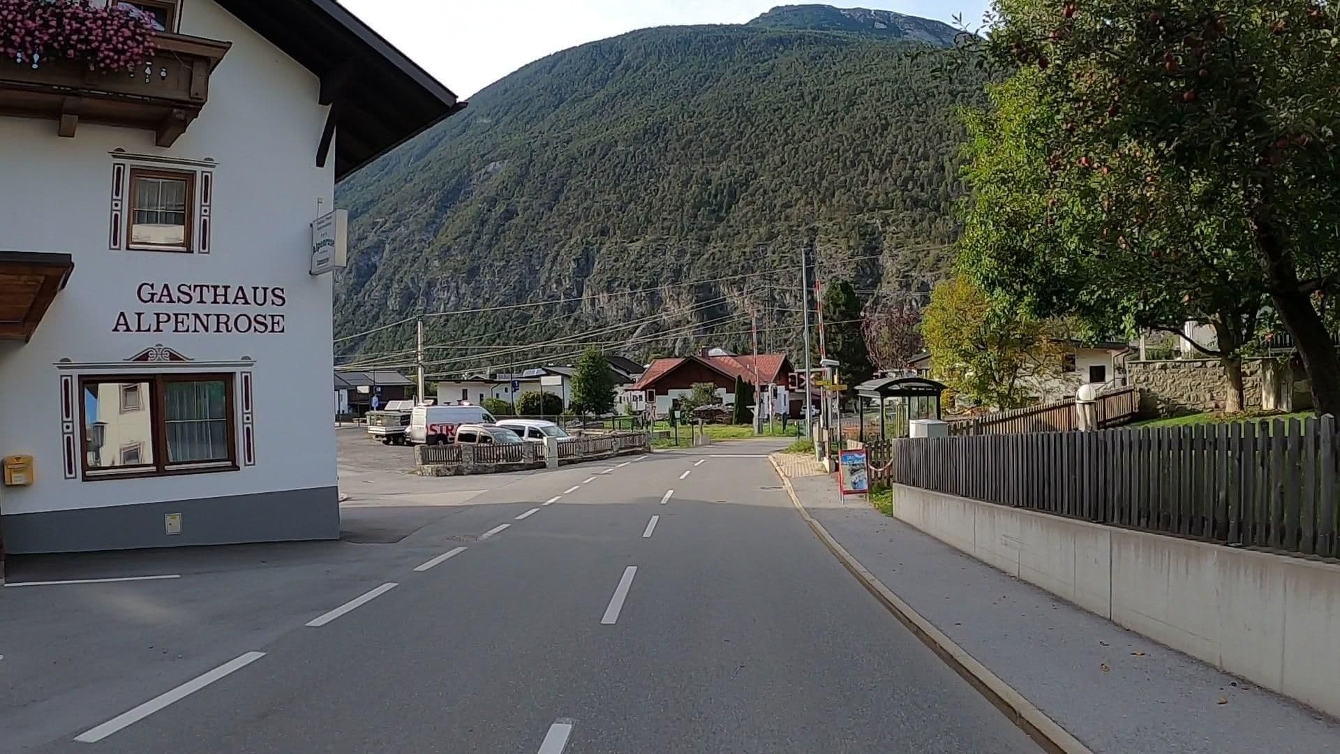 Street view near Gasthaus Alpenrose, Schönwies — © osmplus_org (CC BY-SA · Mapillary)