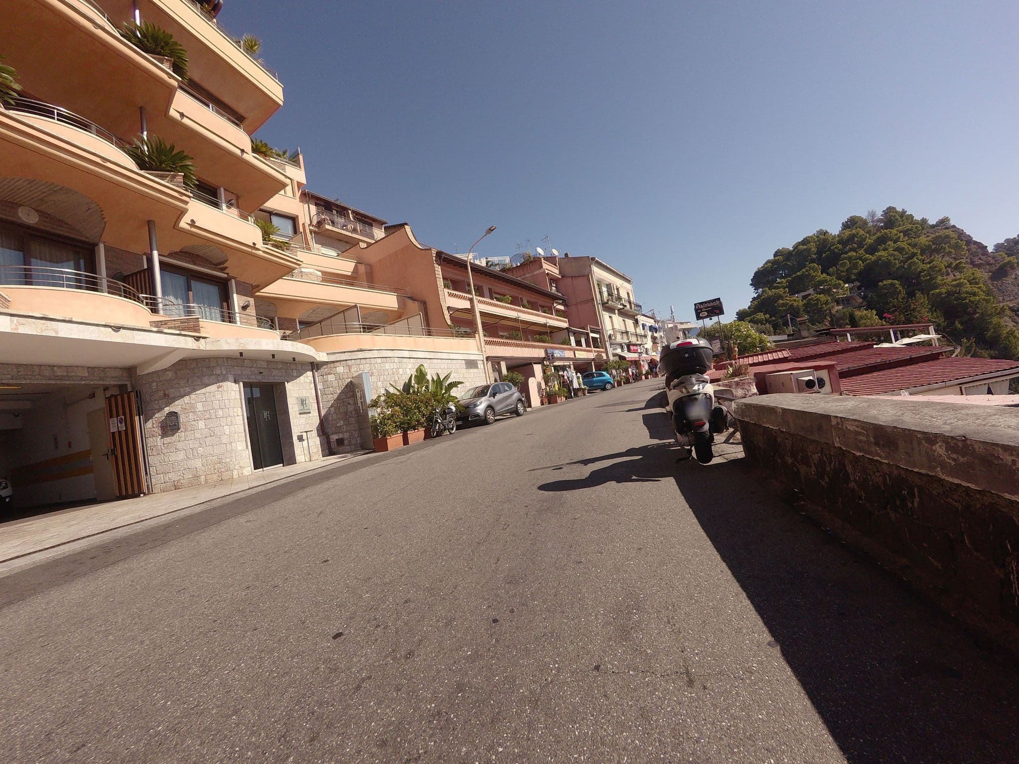Street view near Panoramic Hotel Taormina, Taormina — © posiki (CC BY-SA · Mapillary)