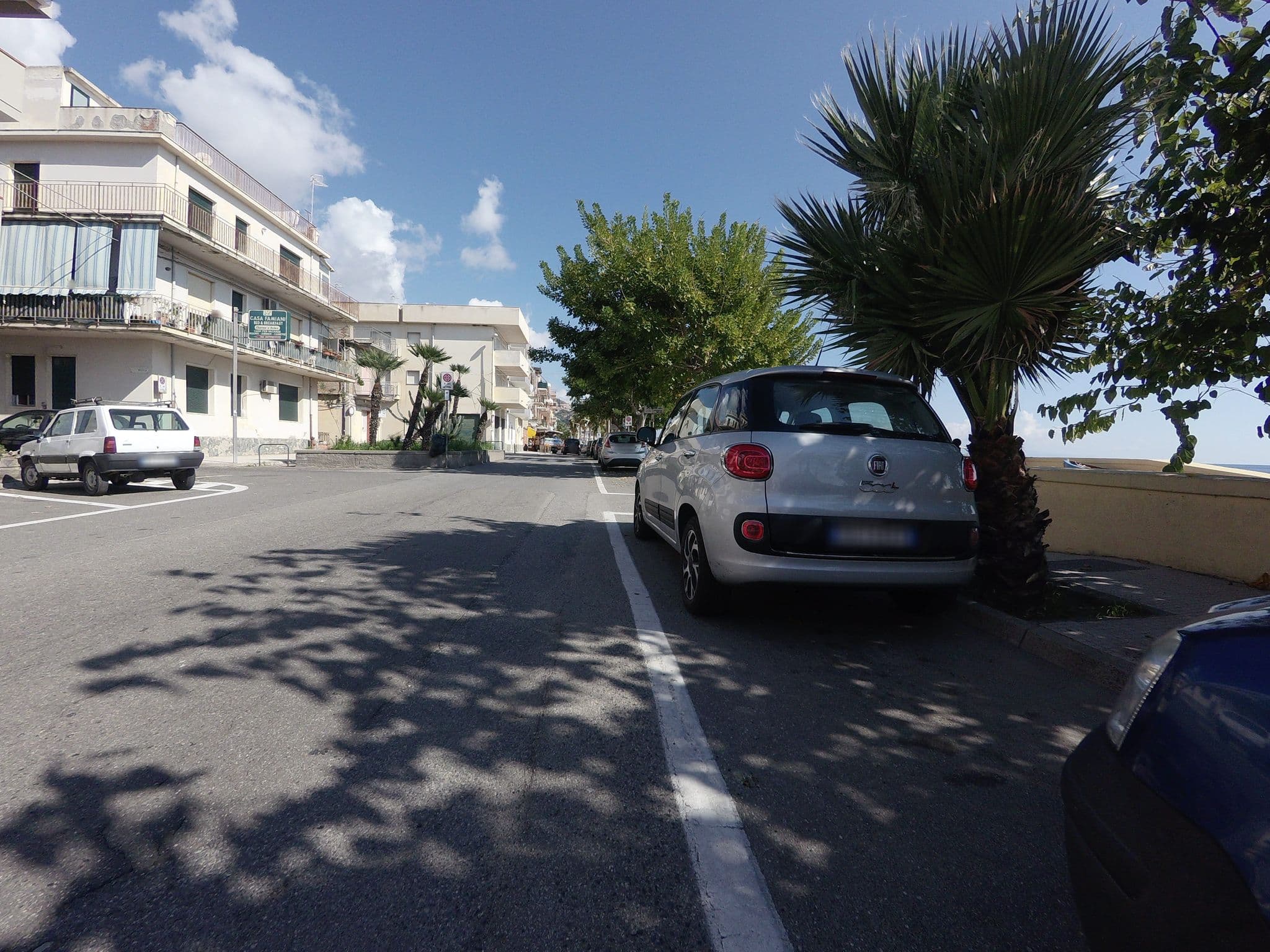 Street view near Casa Famiani Bed & Breakfast, Letojanni — © posiki (CC BY-SA · Mapillary)