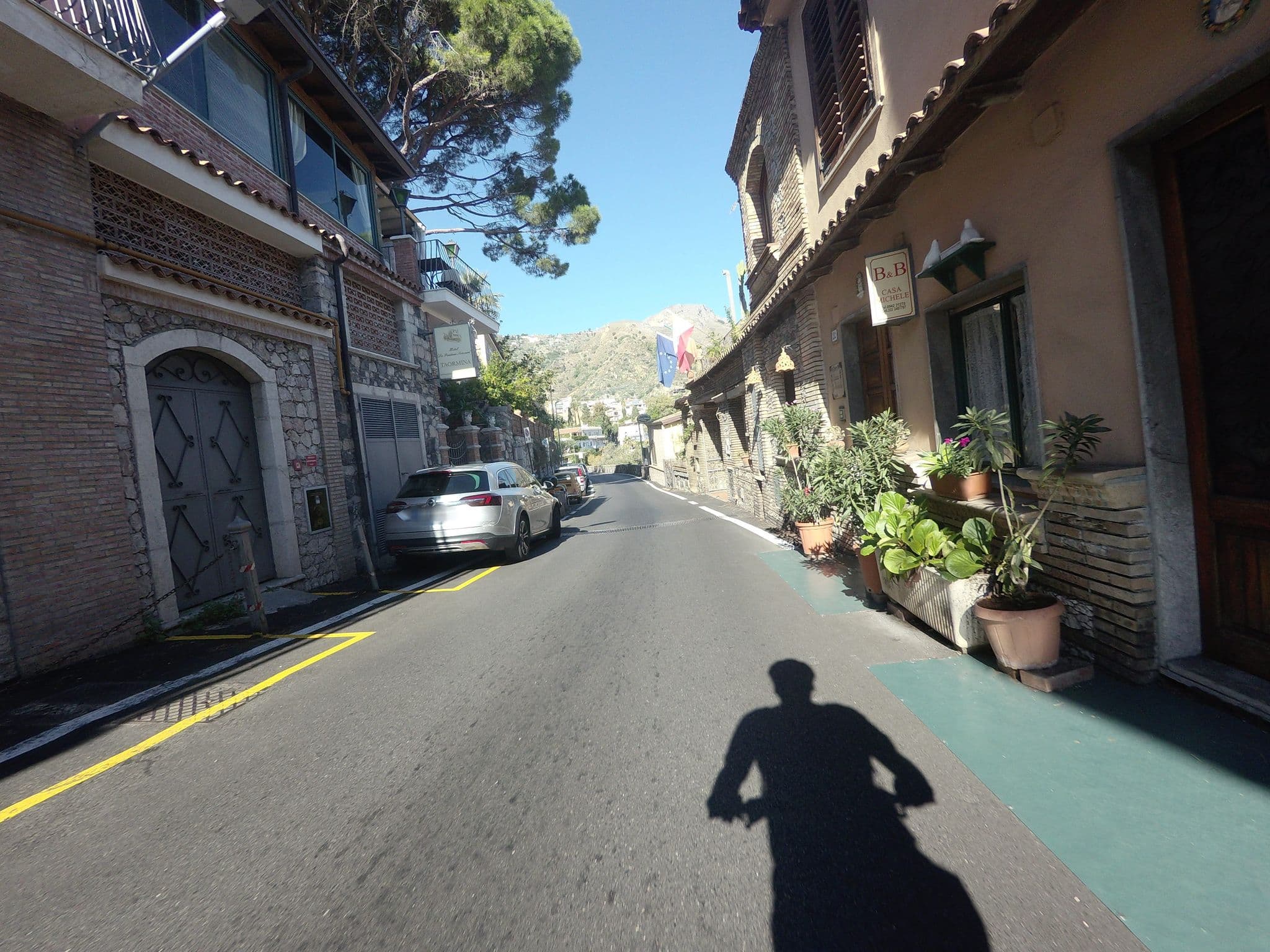 Street view near B&B Casa Michele, Taormina — © posiki (CC BY-SA · Mapillary)