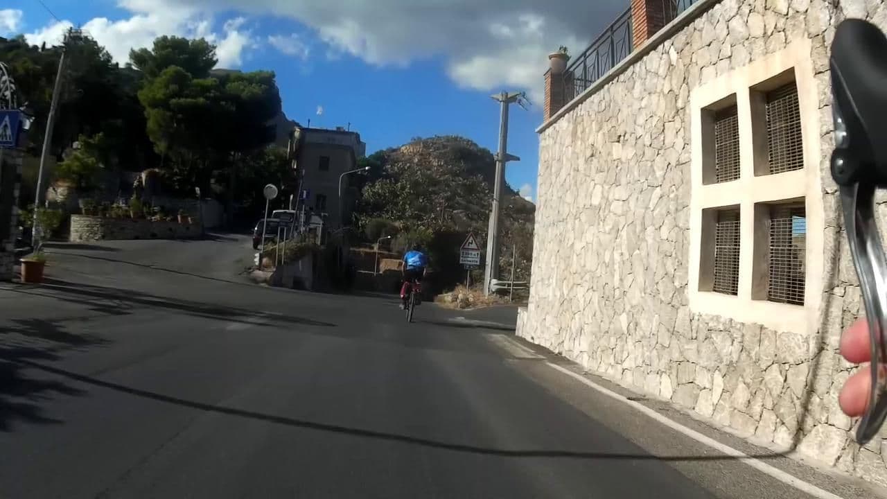 Street view near Rocca Di Mola, Taormina — © ligfietser (CC BY-SA · Mapillary)