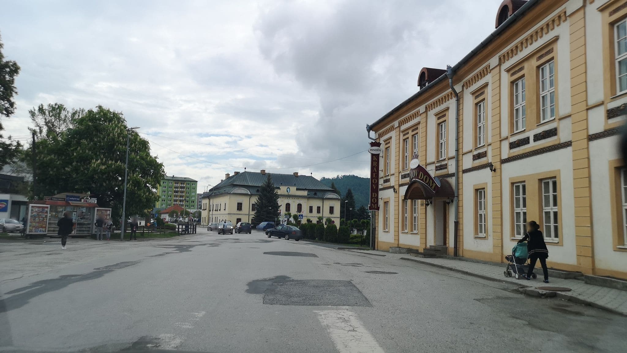 Street view near Kráľov dom, Revúca — © moon4 (CC BY-SA · Mapillary)