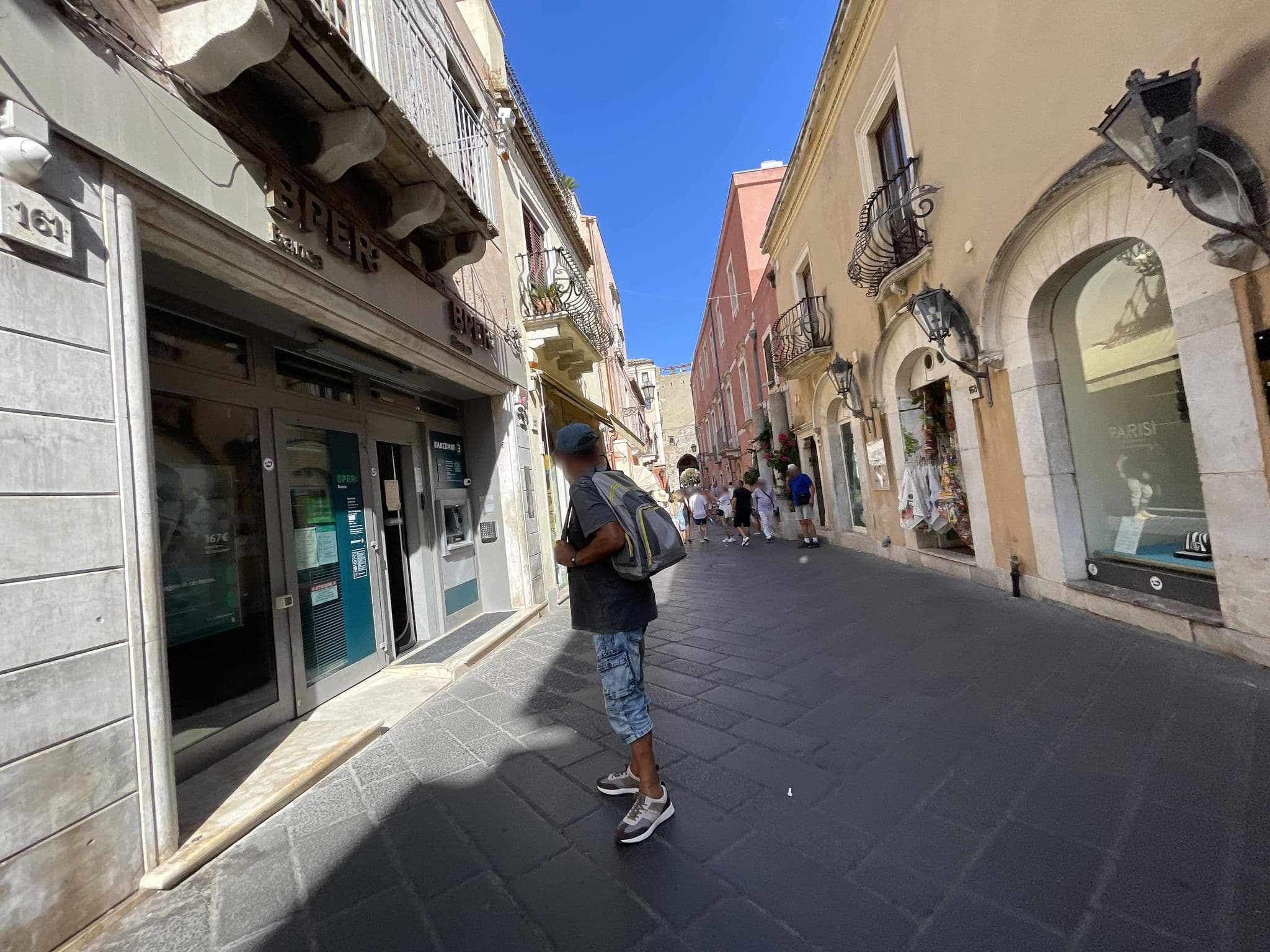 Street view near Bed & Breakfast Varò Taormina, Taormina — © asturksever (CC BY-SA · Mapillary)