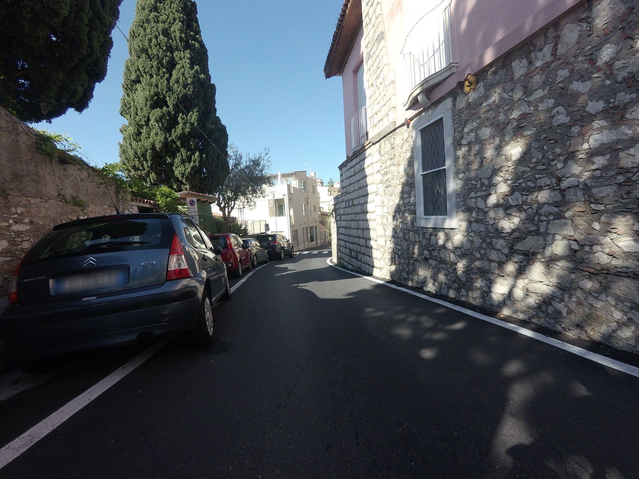 Street view near Bed & Breakfast La Rocca, Taormina — © posiki (CC BY-SA · Mapillary)