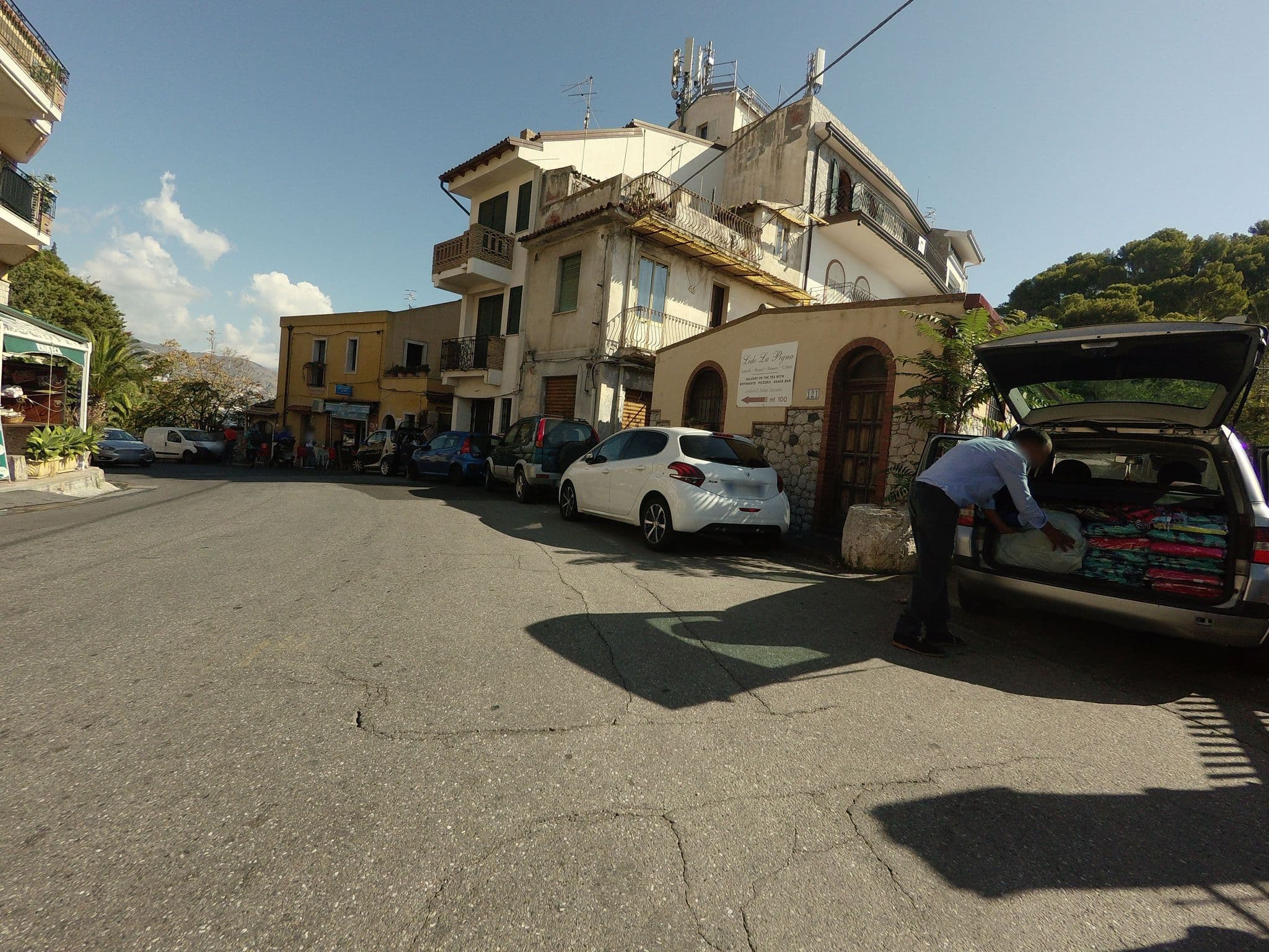 Street view near Suite Adalgisa, Taormina — © posiki (CC BY-SA · Mapillary)