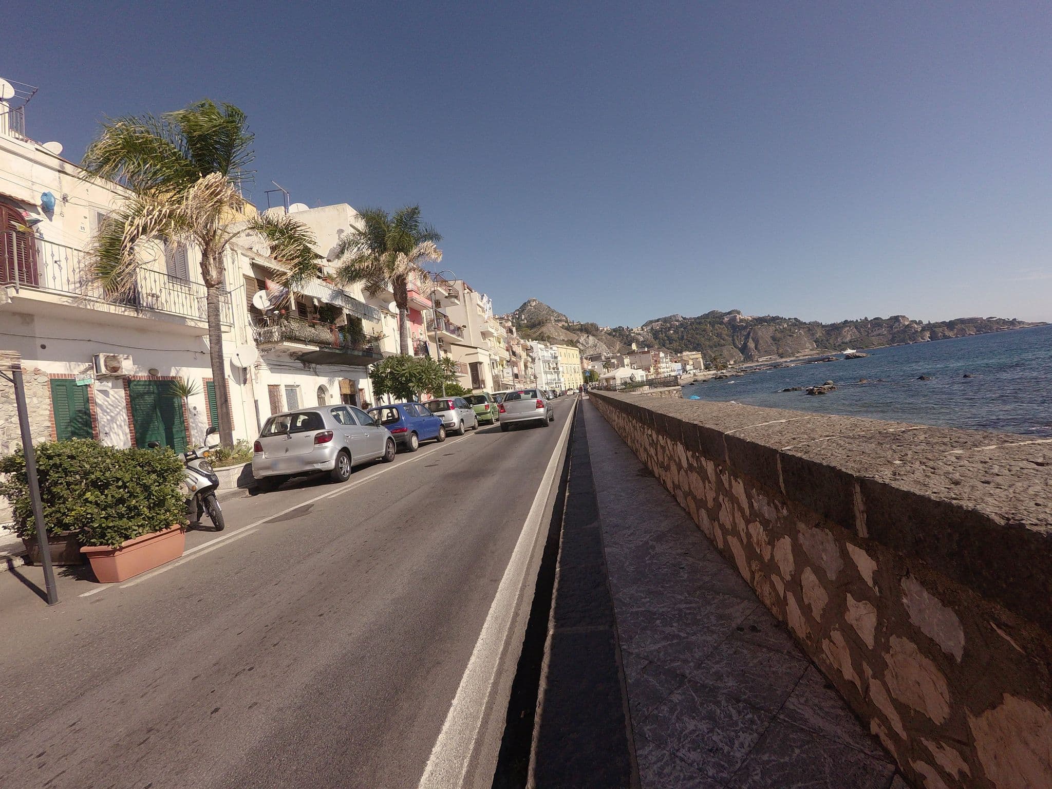 Street view near Lina House, Giardini-Naxos — © posiki (CC BY-SA · Mapillary)