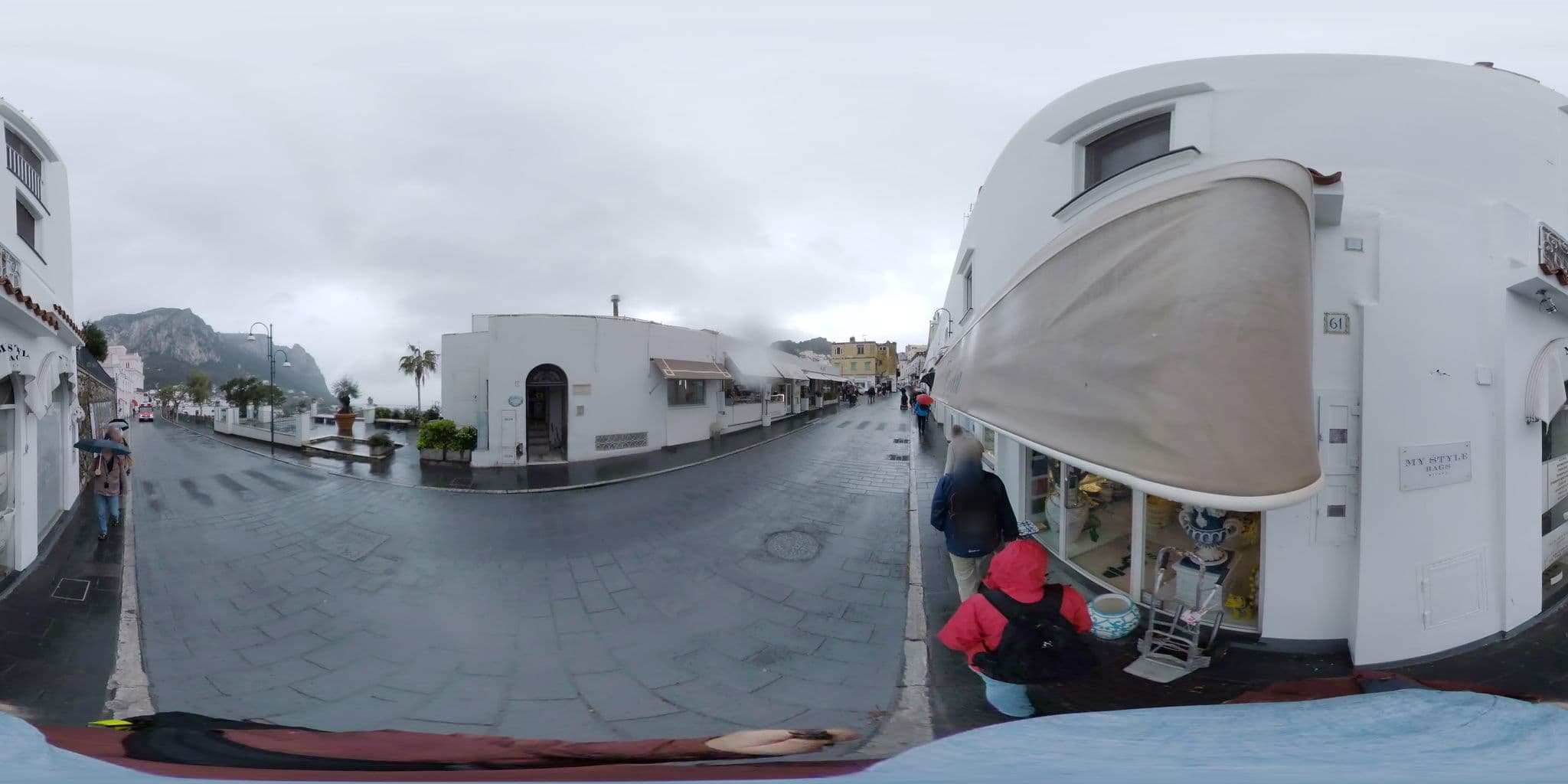 Street view near Al Caprì Suite, Capri — © stefan-RolfsRom (CC BY-SA · Mapillary)