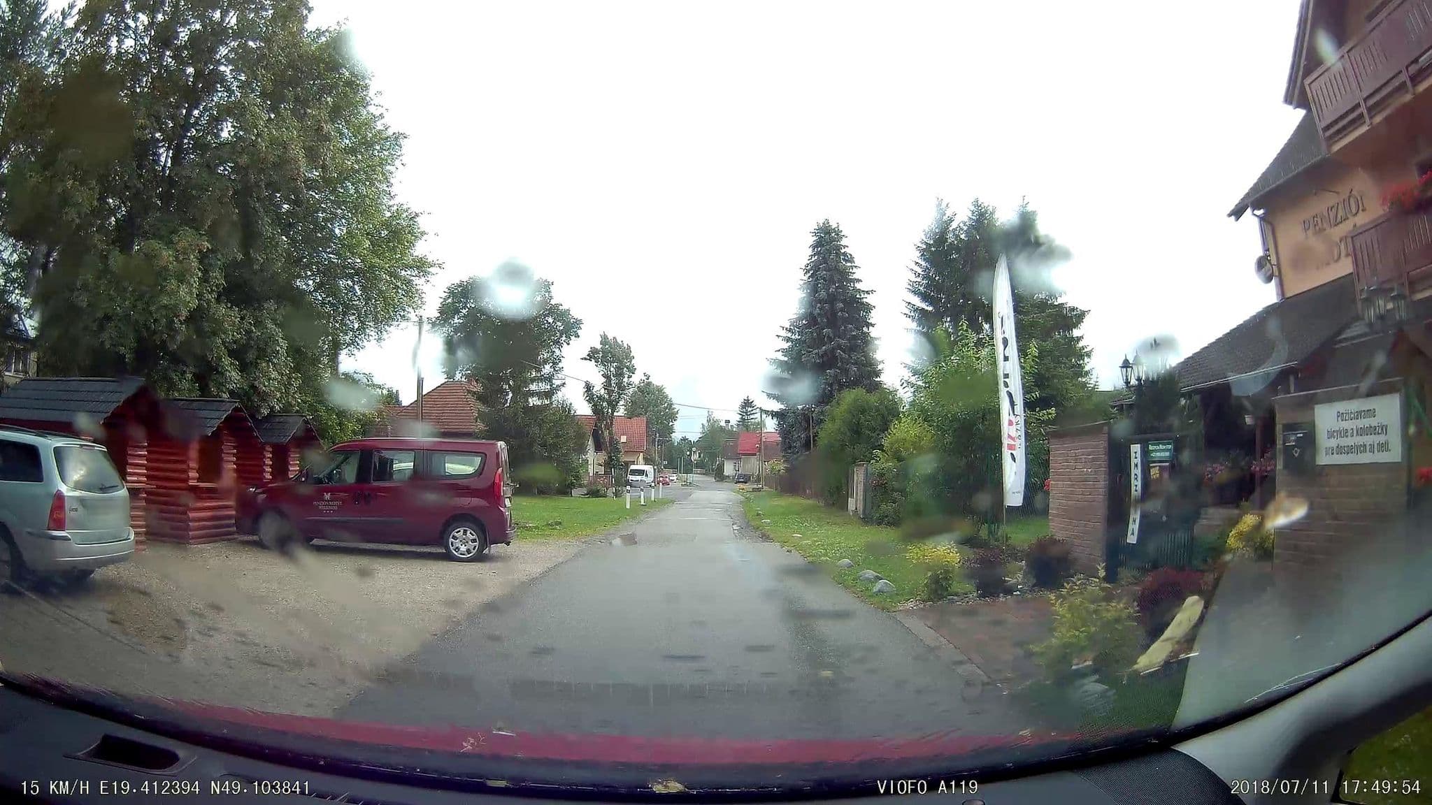 Street view near Penzión Motýľ, Lúčky — © aasami (CC BY-SA · Mapillary)