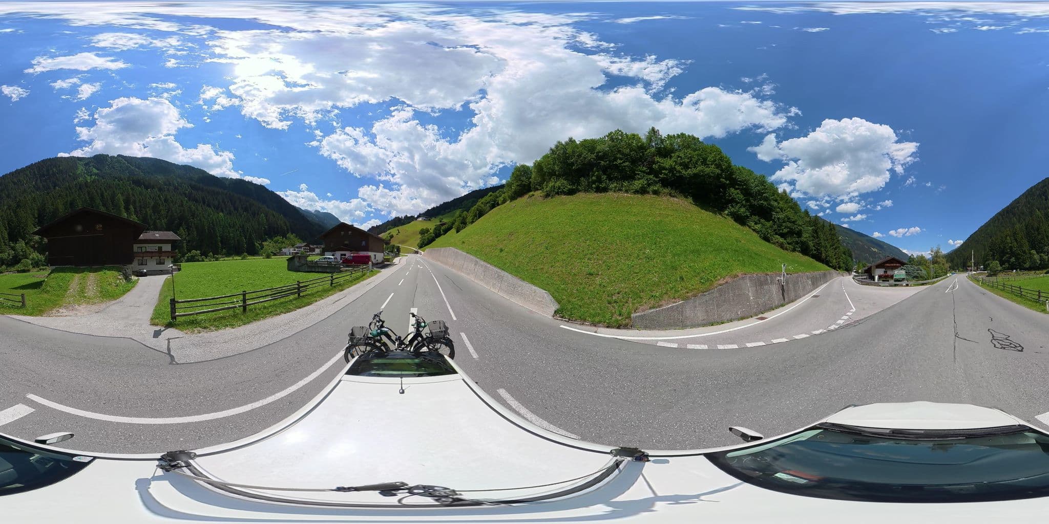 Street view near Gasperlerhof, Neustift im Stubaital