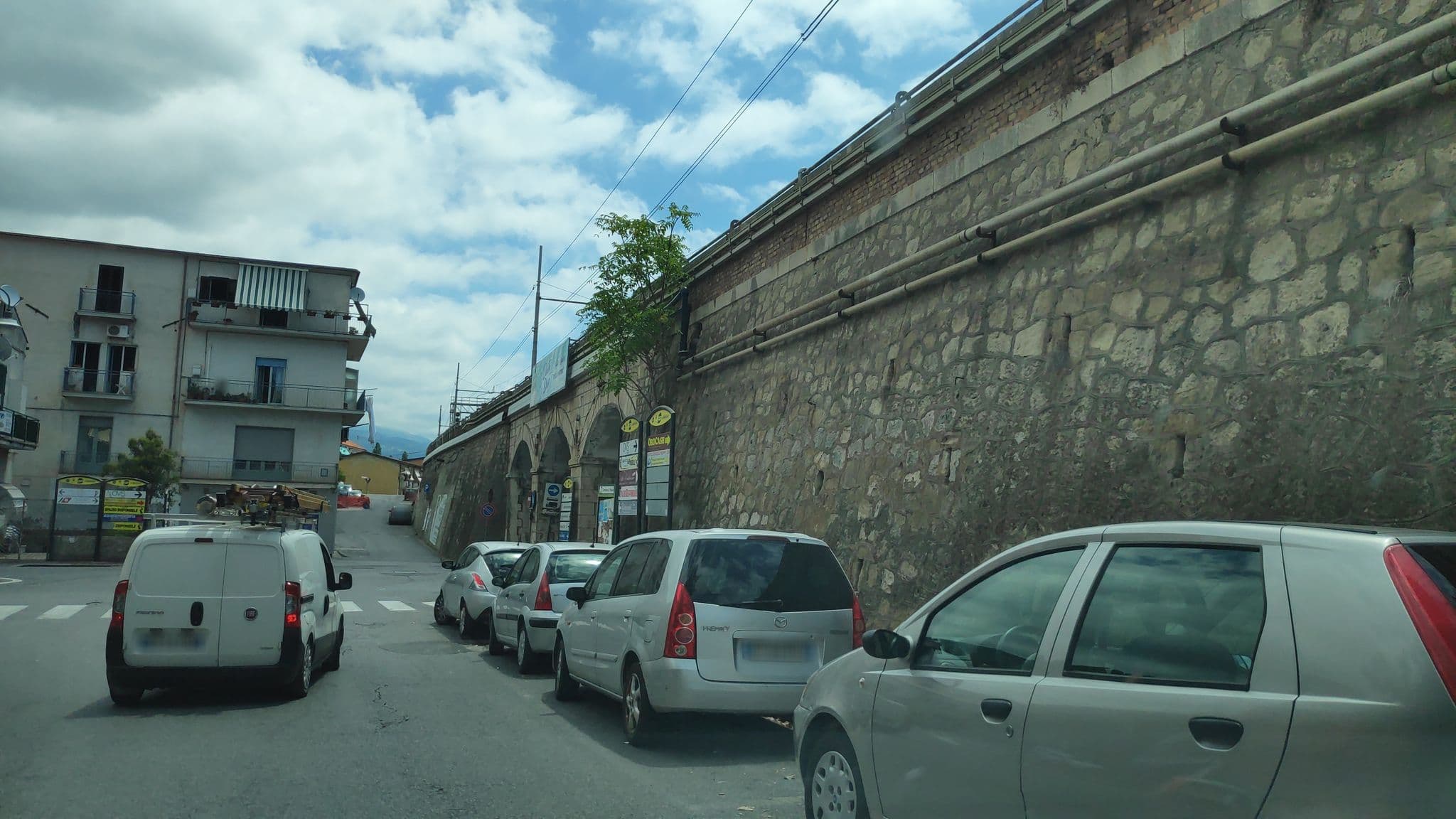 Street view near Ristorante Pizzeria Rinascente, Paola — © marcuscalabresus (CC BY-SA · Mapillary)
