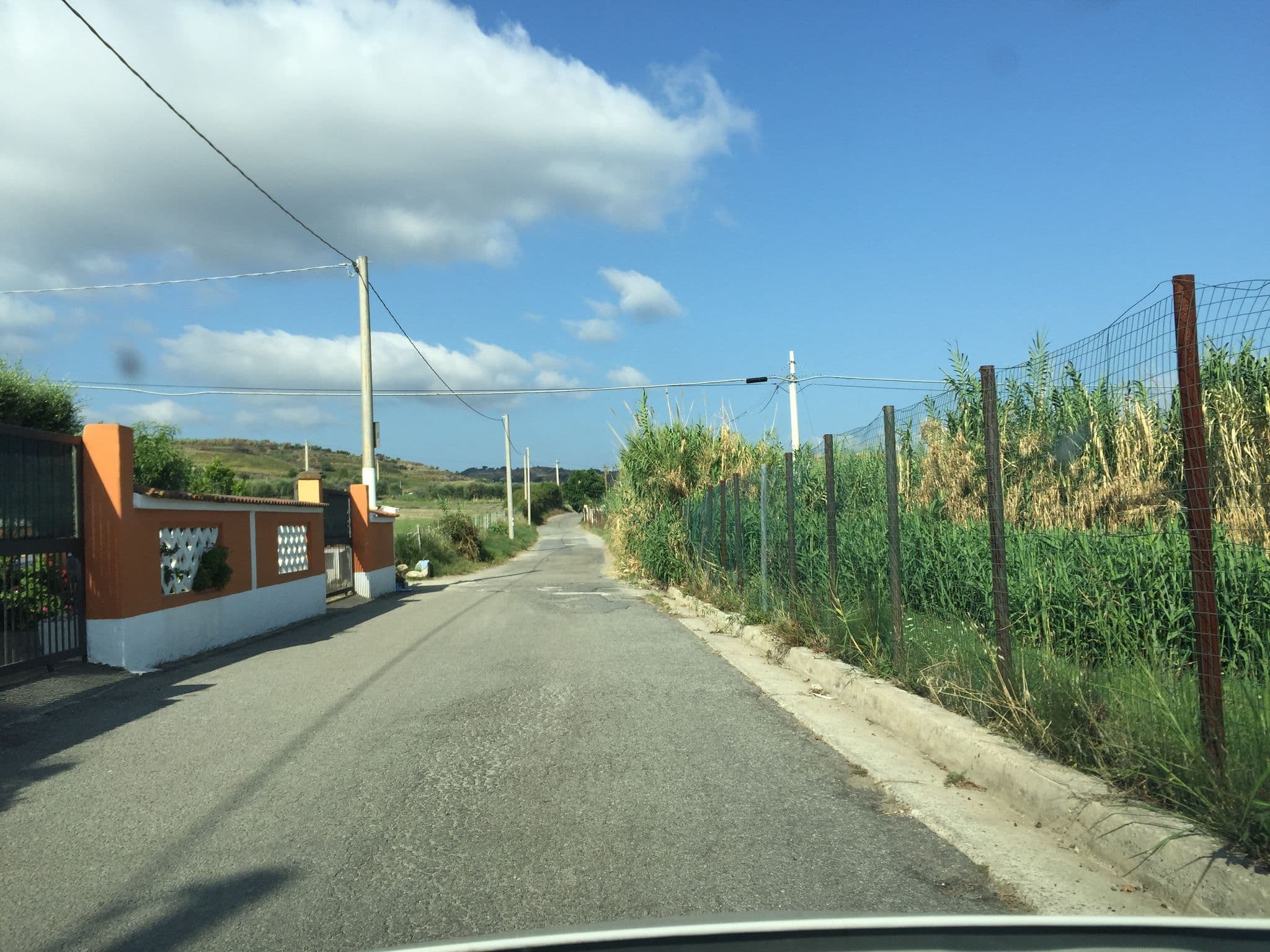 Street view near La Gramigna Villette, Briatico — © plago73 (CC BY-SA · Mapillary)
