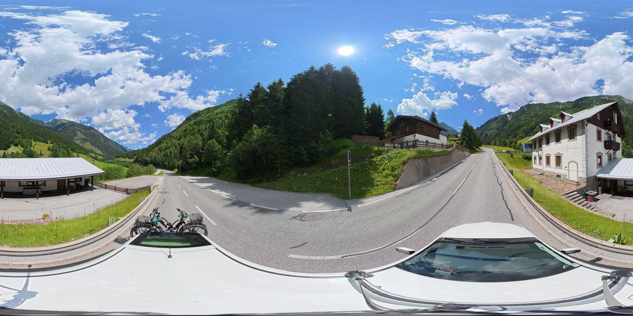 Street view near Gasthof Ranalt, Neustift im Stubaital