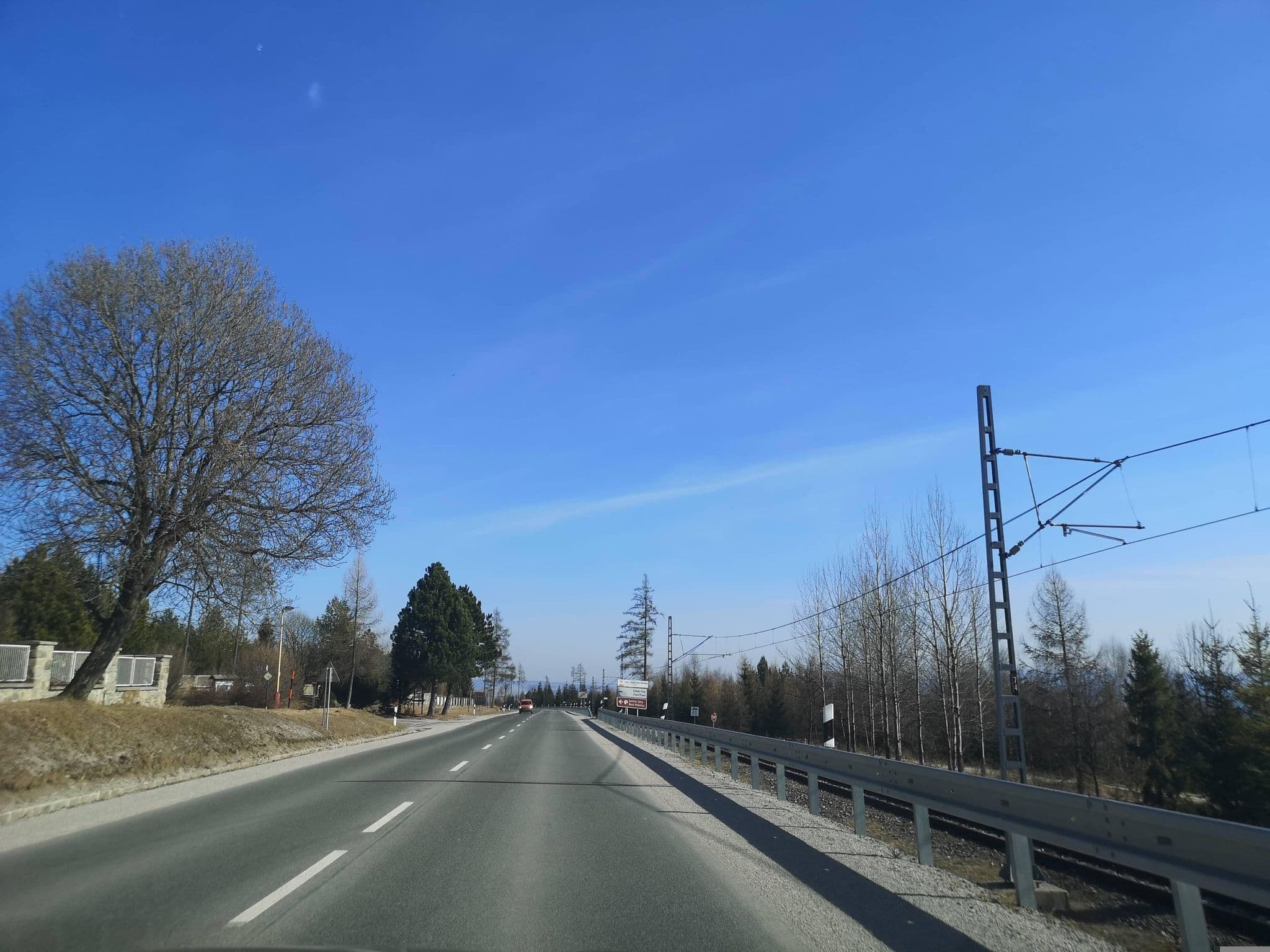 Street view near Gerlach, Vysoké Tatry