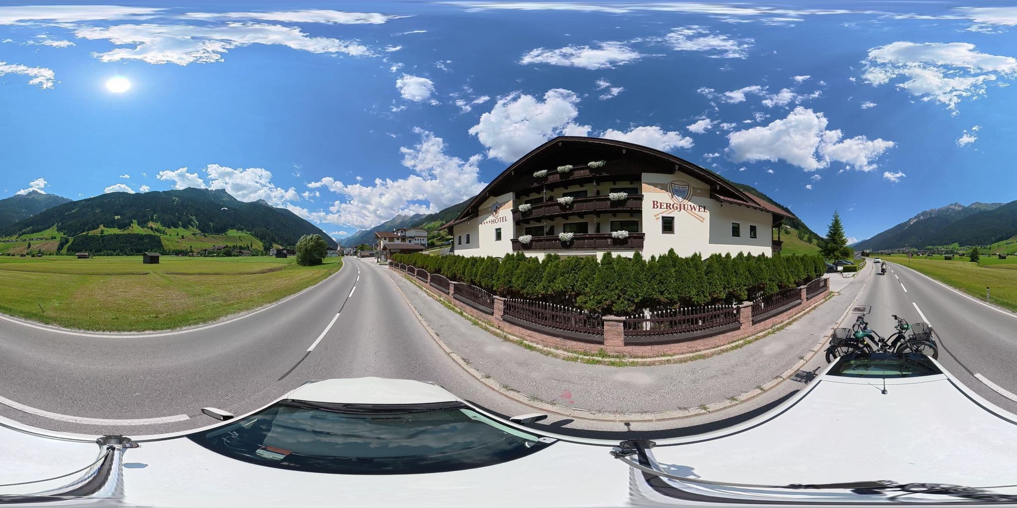 Street view near Bergjuwel, Neustift im Stubaital