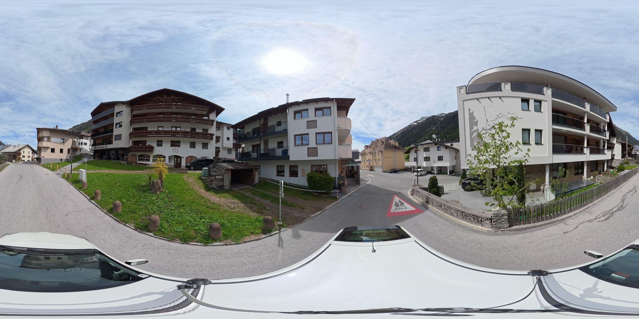 Street view near Garni Eveline, Ischgl