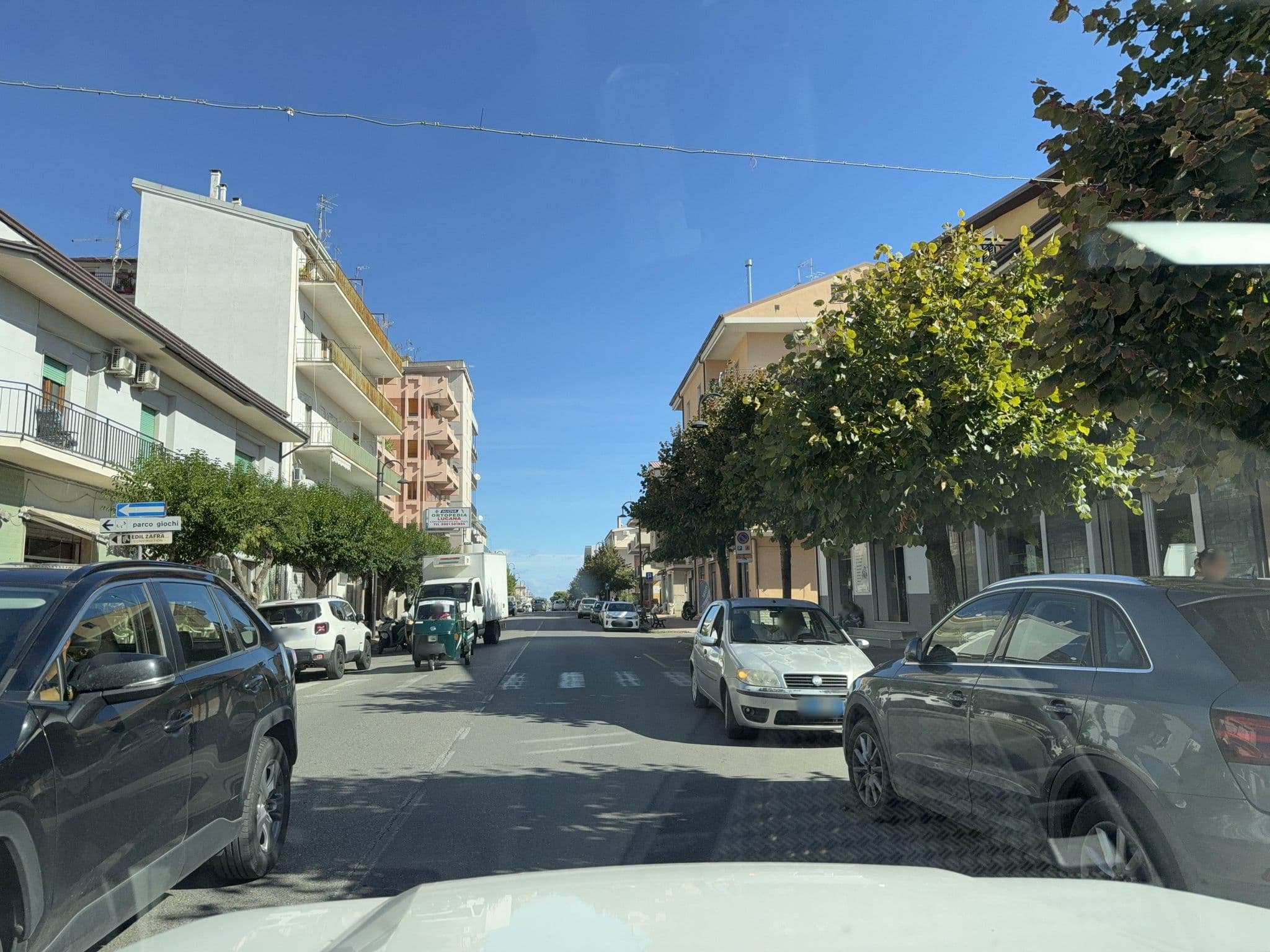 Street view near Le Tre Palme, Trebisacce — © grada (CC BY-SA · Mapillary)