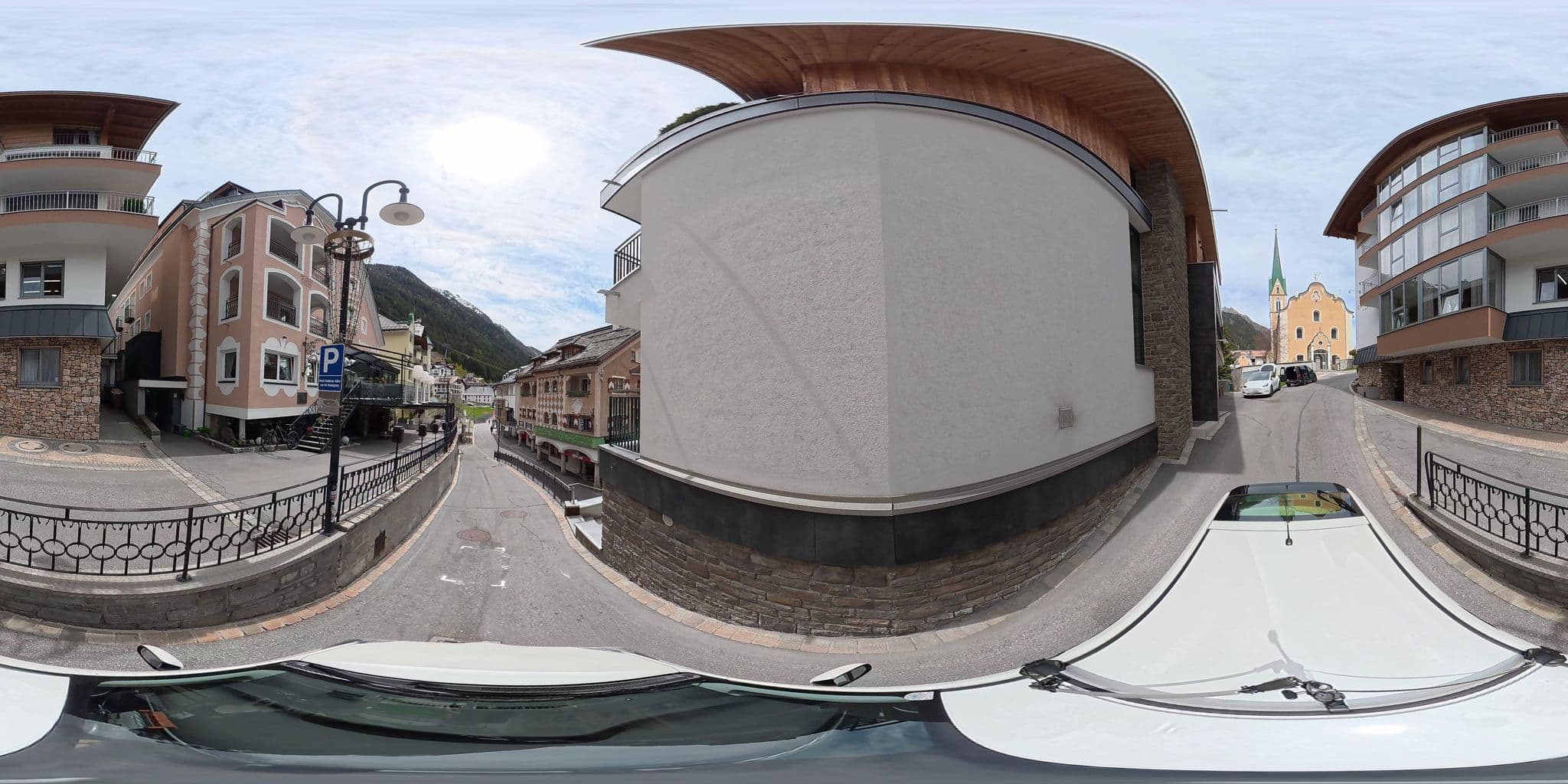 Street view near Gletscherblick B&B, Ischgl