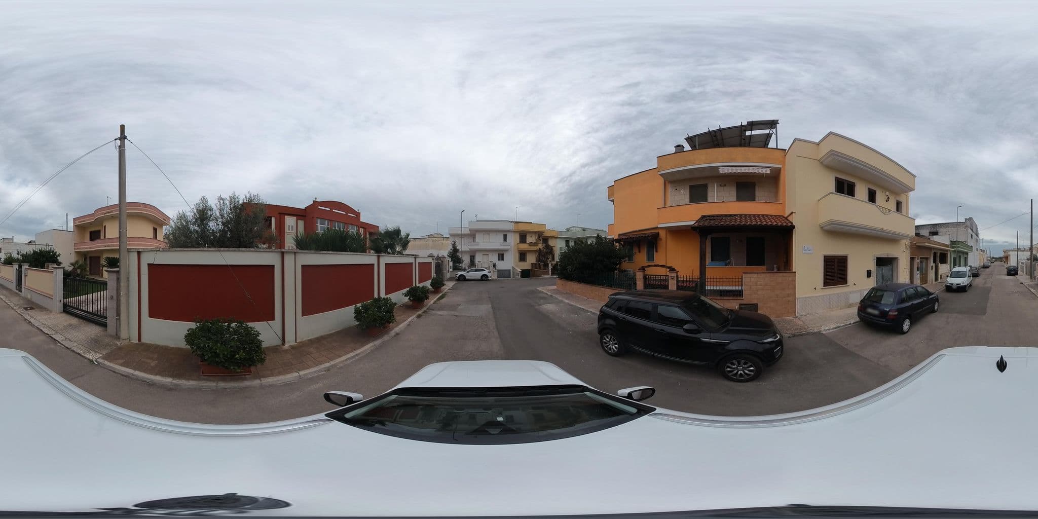 Street view near B&B Caravaggio, San Donaci — © sandonacigis (CC BY-SA · Mapillary)