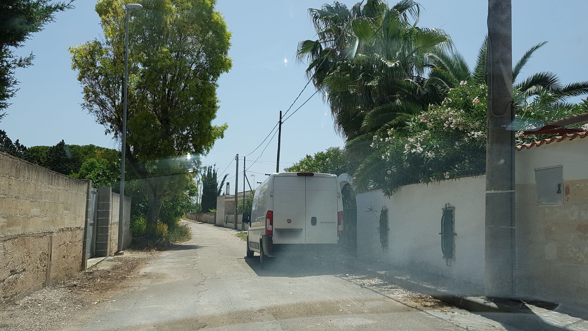 Street view near Villa del Sole, Porto Cesareo — © ale_zena_it (CC BY-SA · Mapillary)