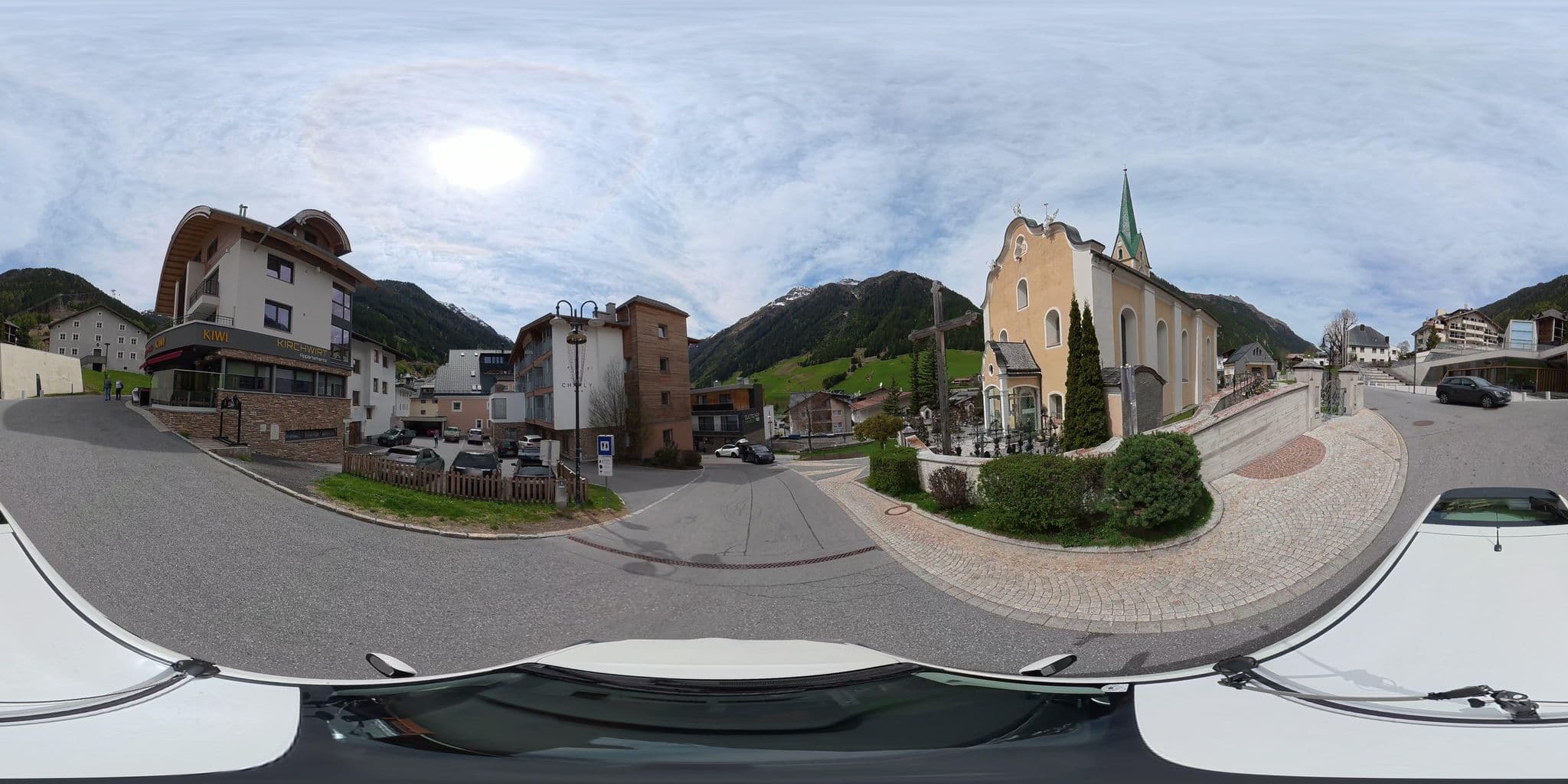 Street view near Hubertusheim, Ischgl