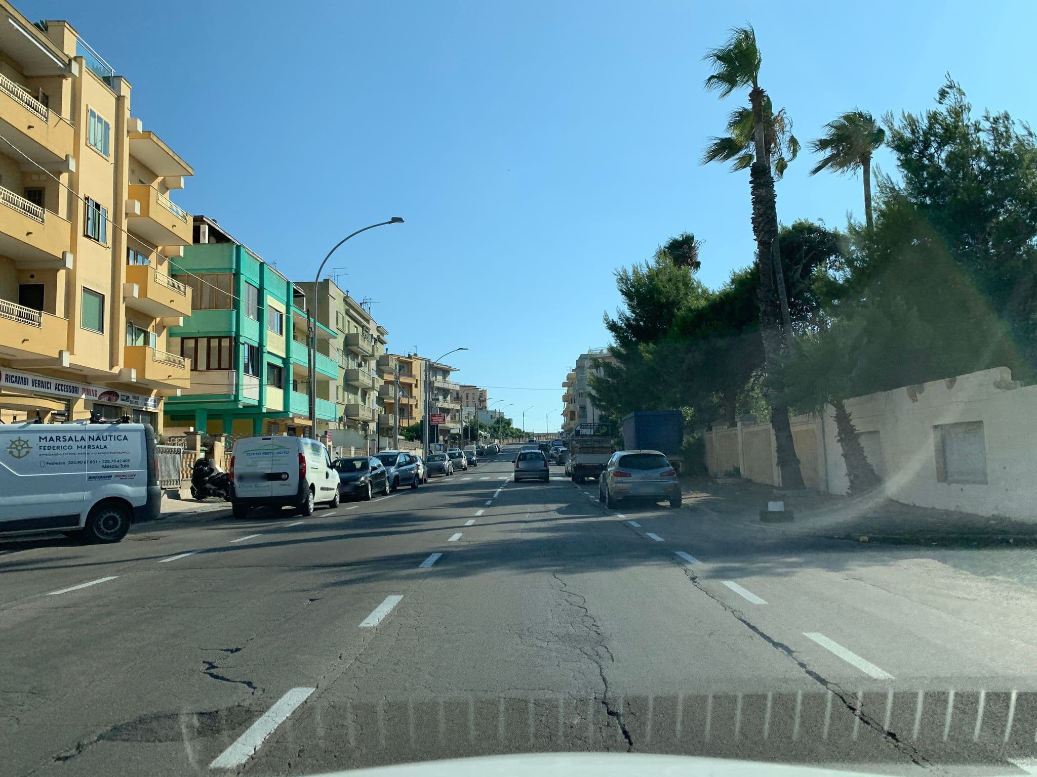 Street view near B&B Archè, Gallipoli — © kopfpolster (CC BY-SA · Mapillary)