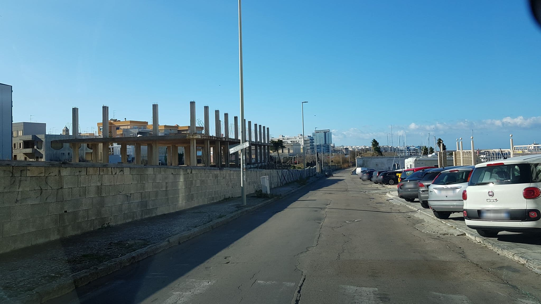 Street view near La Darsena Exclusive B&B, Gallipoli — © ale_zena_it (CC BY-SA · Mapillary)