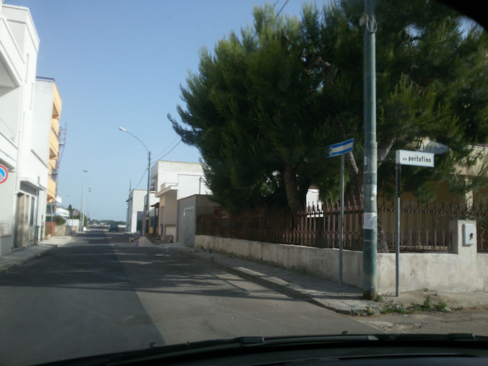 Street view near B&B A Due Passi Dal Mare, Porto Cesareo — © ale_zena_it (CC BY-SA · Mapillary)
