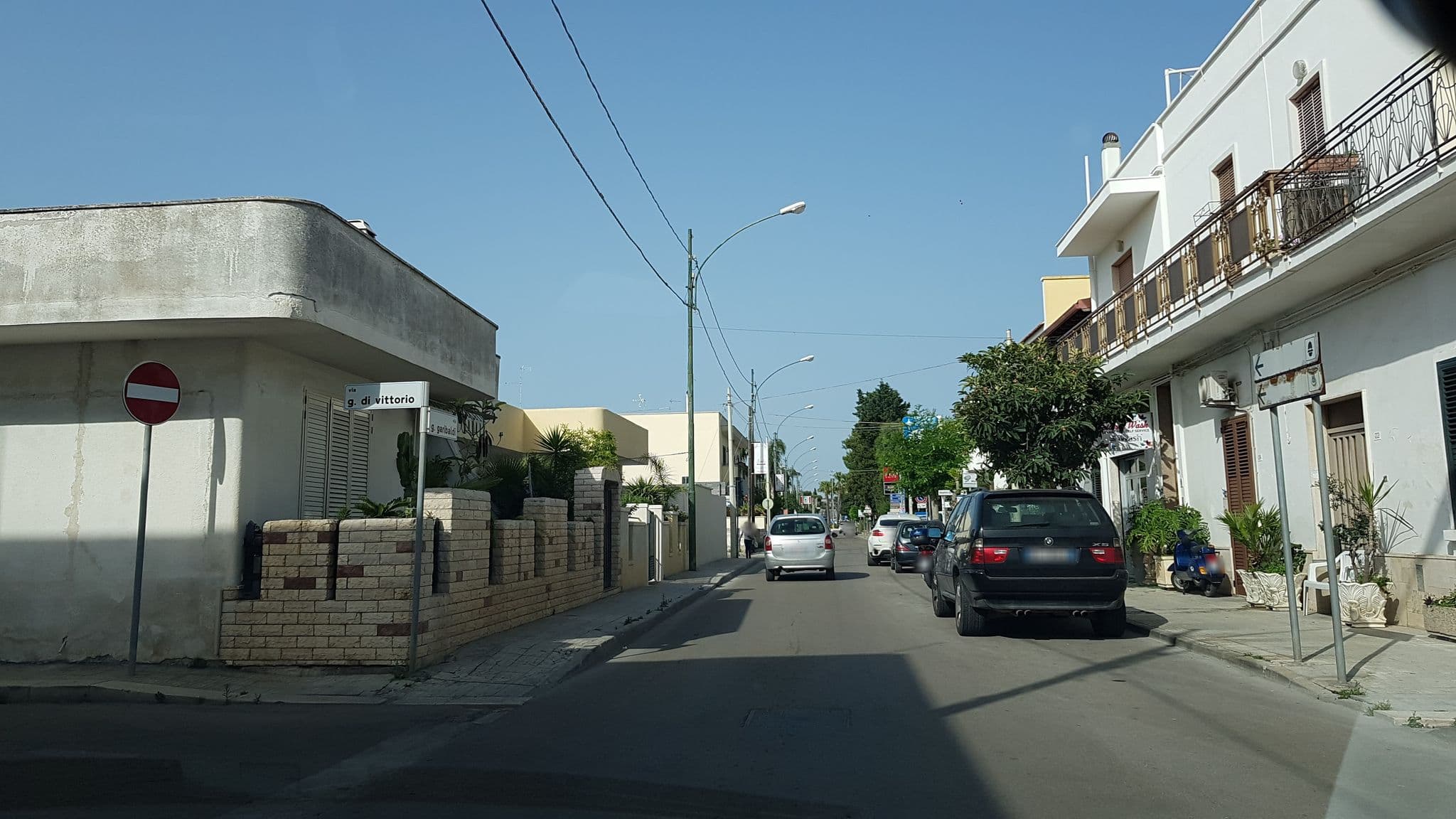 Street view near La Mimosa Rooms, Porto Cesareo — © ale_zena_it (CC BY-SA · Mapillary)