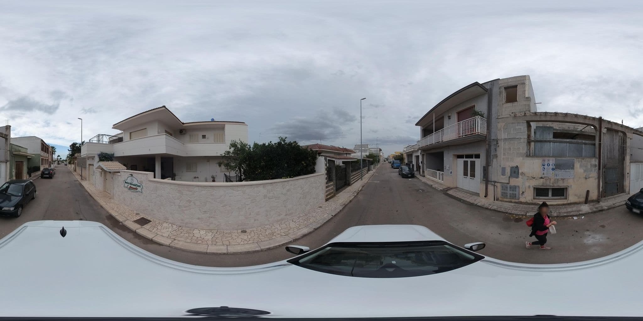 Street view near B&B L' Aranceto, San Donaci — © sandonacigis (CC BY-SA · Mapillary)