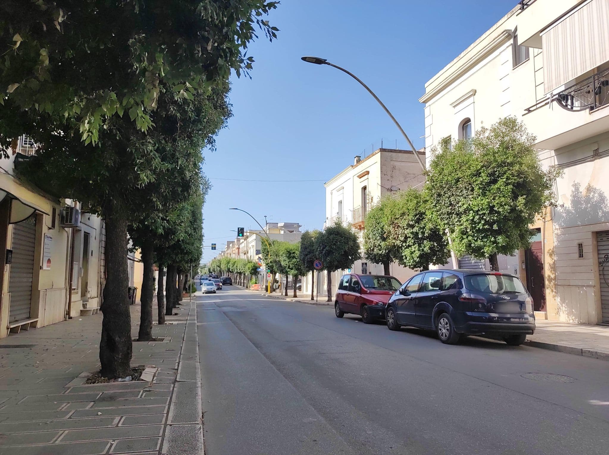 Street view near B&B Akira, Grottaglie — © Scapigliato (CC BY-SA · Mapillary)