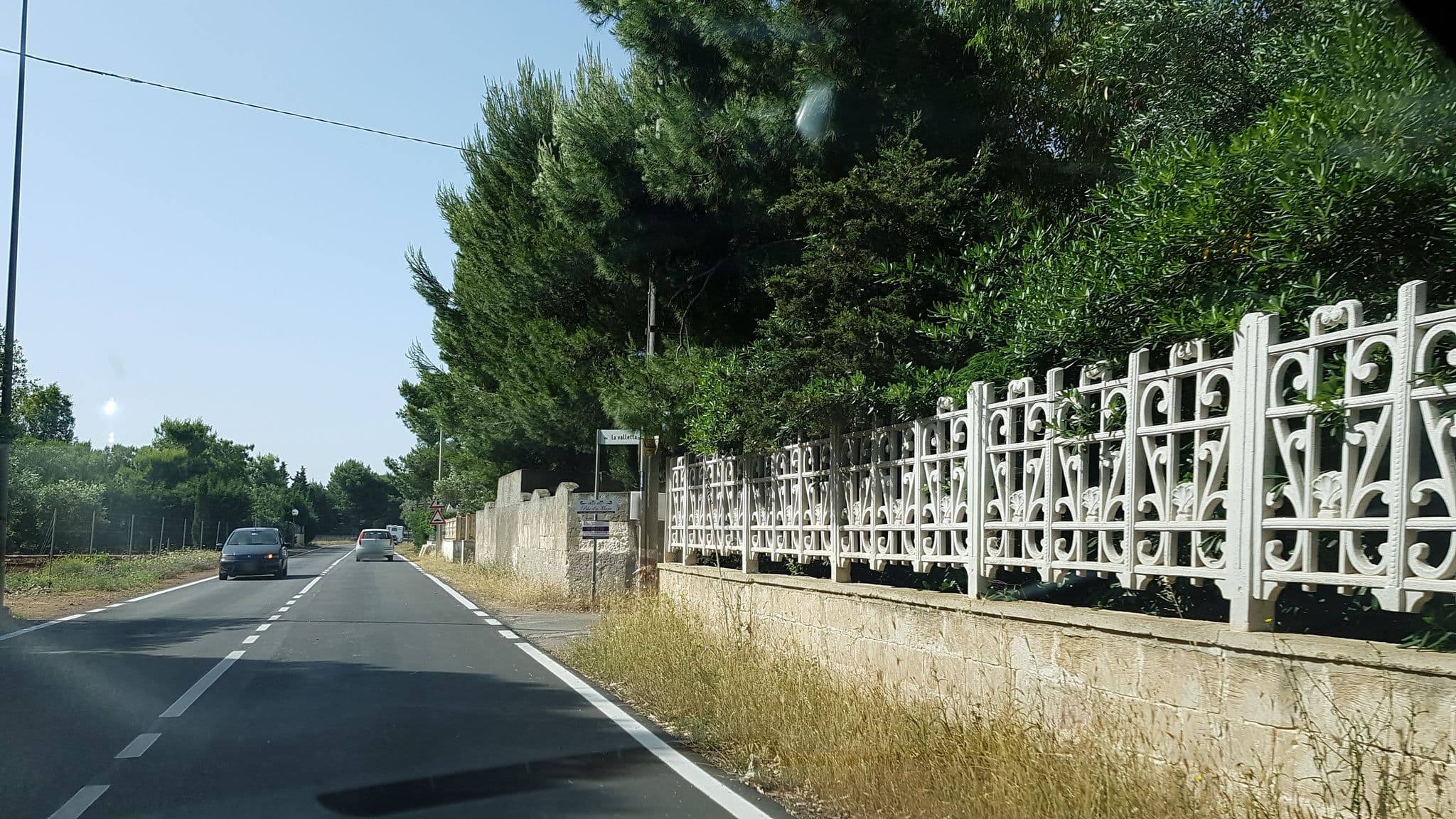 Street view near Hotel Mediterraneo, Porto Cesareo — © ale_zena_it (CC BY-SA · Mapillary)