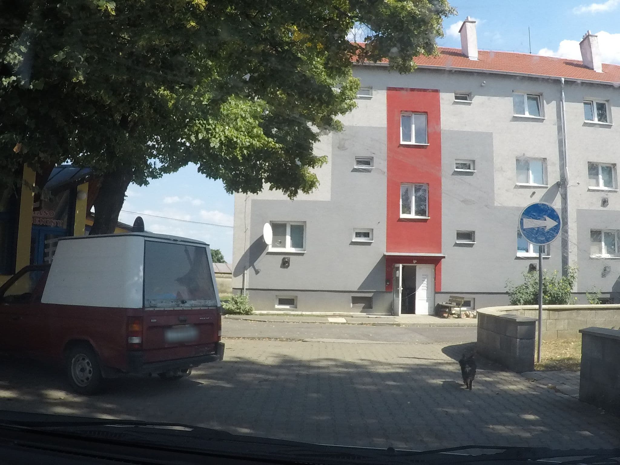 Street view near Penzión LAMEX, Tlmače — © brano (CC BY-SA · Mapillary)