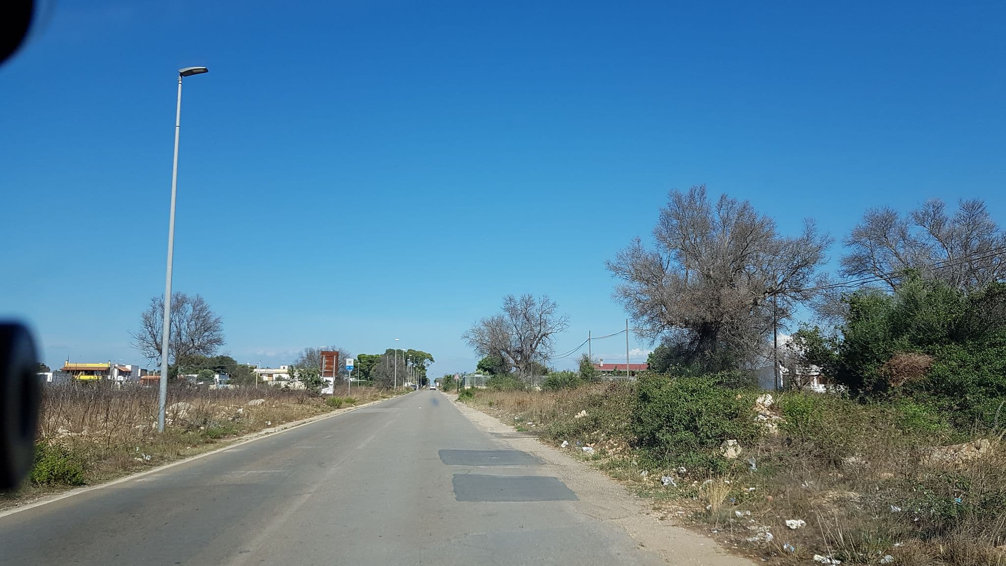 Street view near Villetta Il Pino, Porto Cesareo — © ale_zena_it (CC BY-SA · Mapillary)