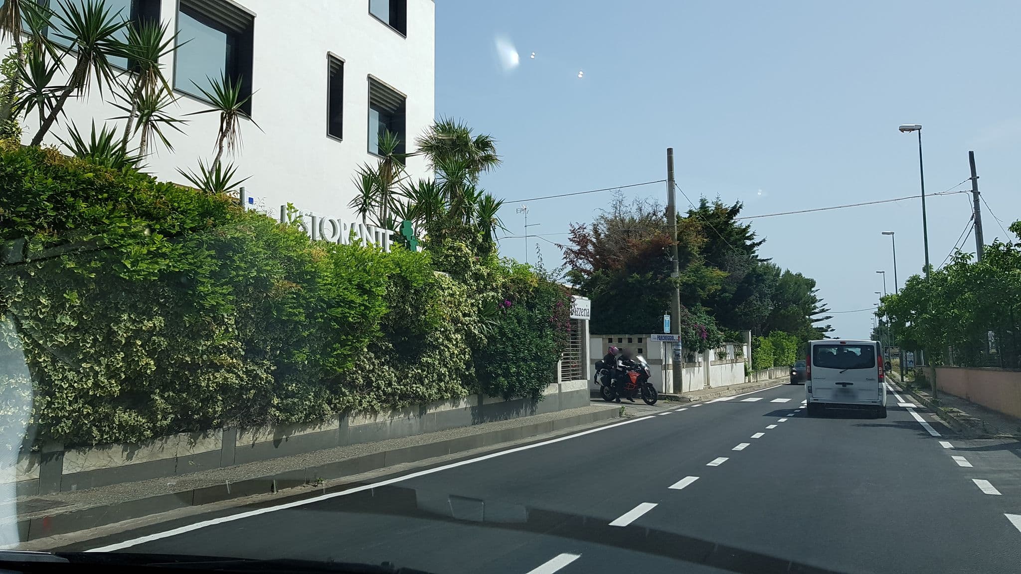 Street view near Hotel Intervallo, Porto Cesareo — © ale_zena_it (CC BY-SA · Mapillary)