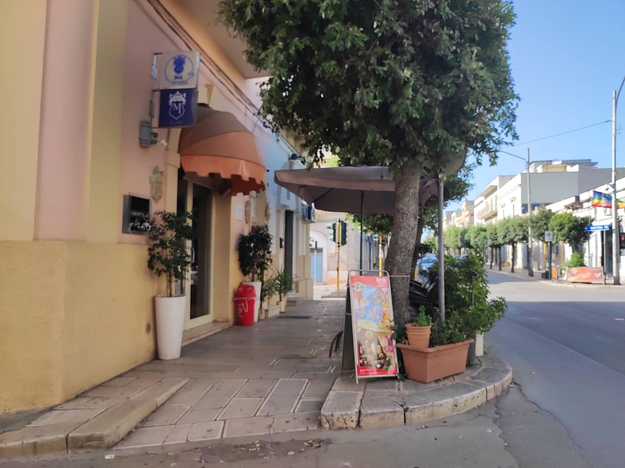 Street view near Voltastella B&B, Grottaglie — © Scapigliato (CC BY-SA · Mapillary)