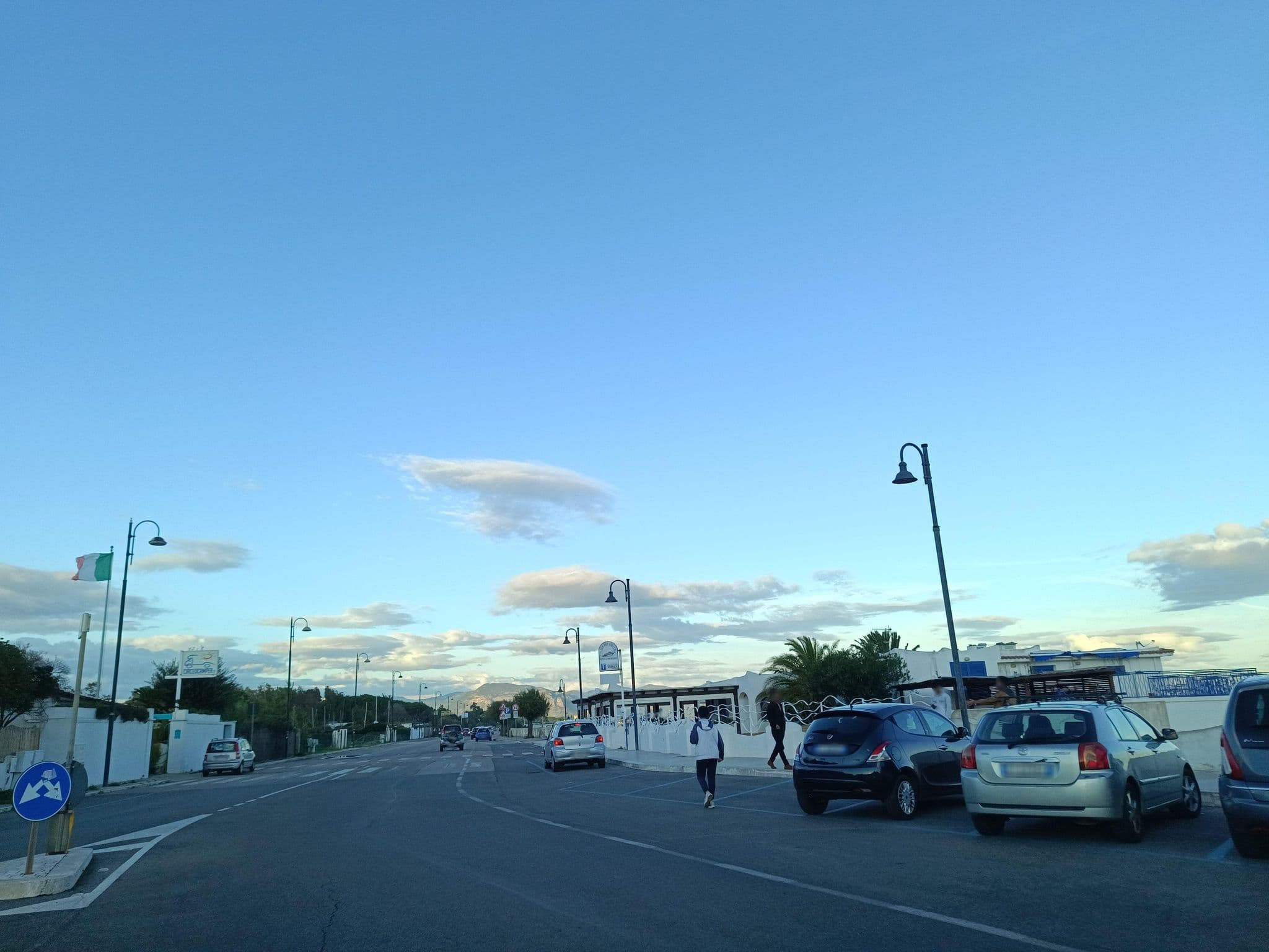 Street view near Albergo Hotel Le Pleiadi, San Felice Circeo — © odiug (CC BY-SA · Mapillary)