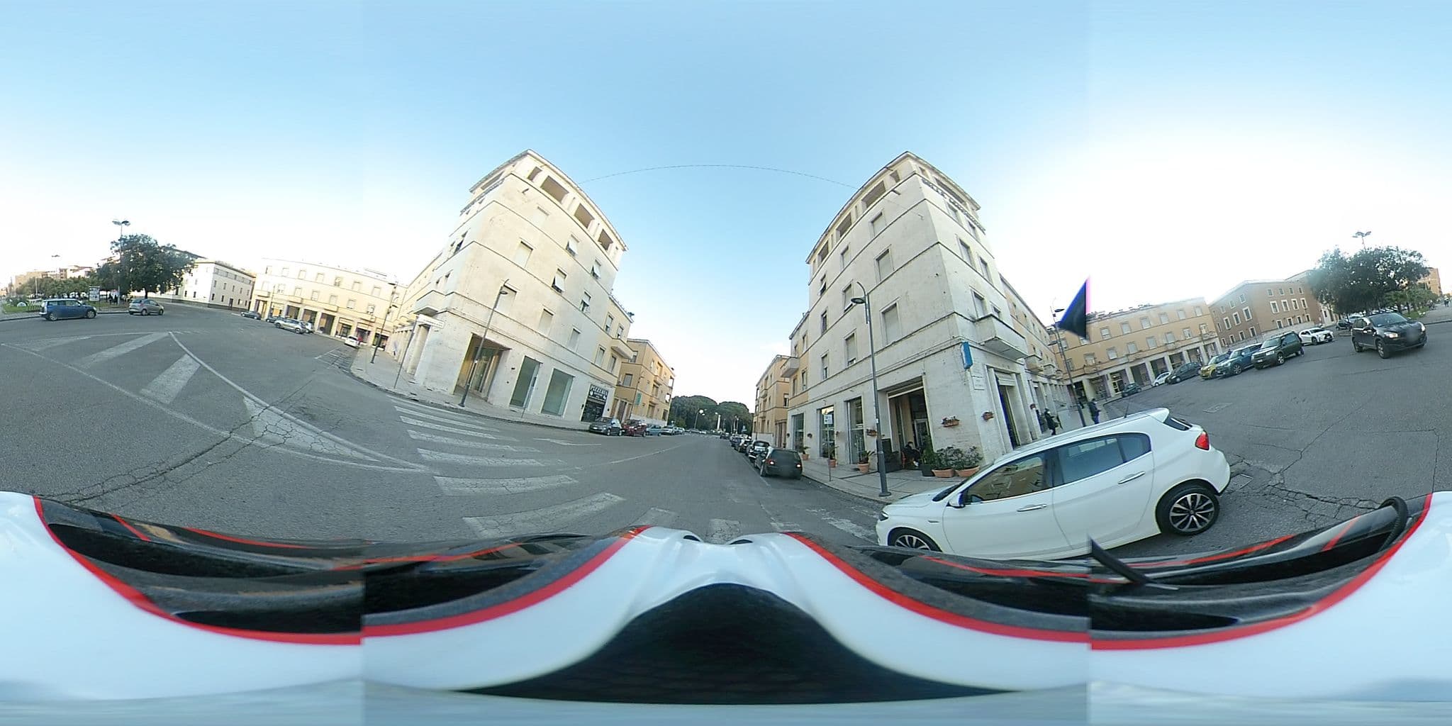 Street view near hotel Bellavista, Latina — © klimakas (CC BY-SA · Mapillary)