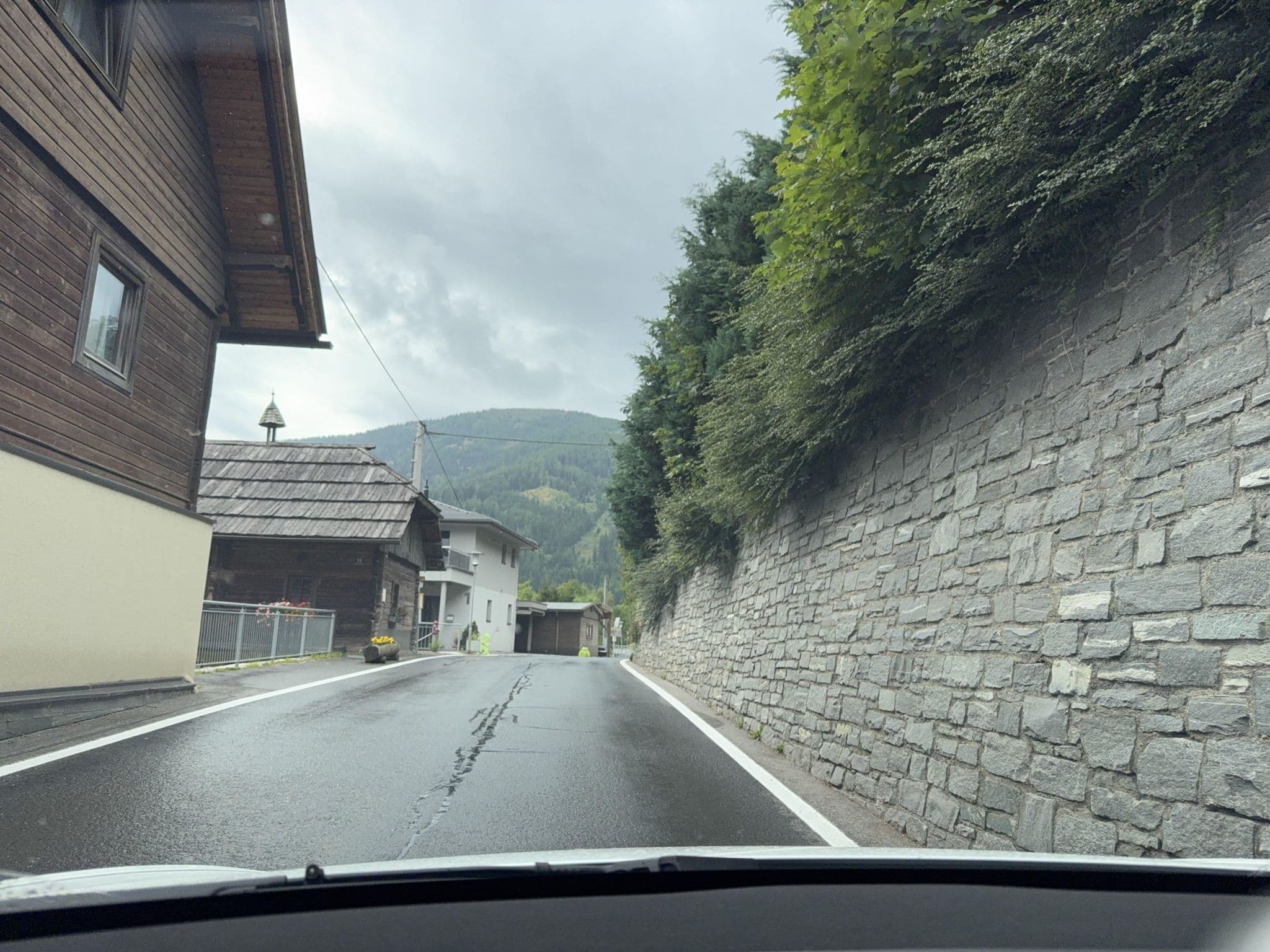 Street view near Pension Lerchner, Radenthein
