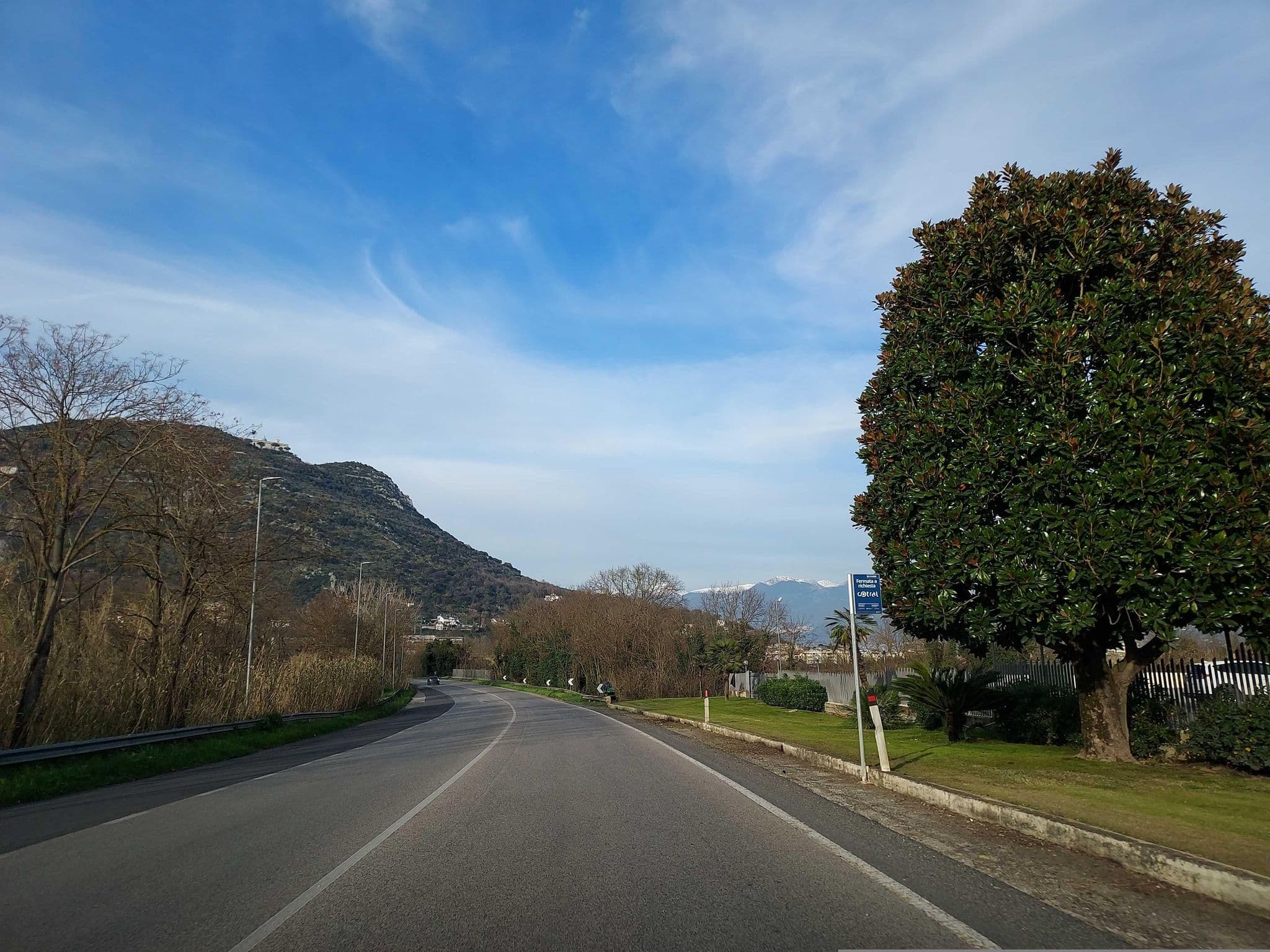 Street view near Hotel Ristorante Al Boschetto, Cassino — © odiug (CC BY-SA · Mapillary)