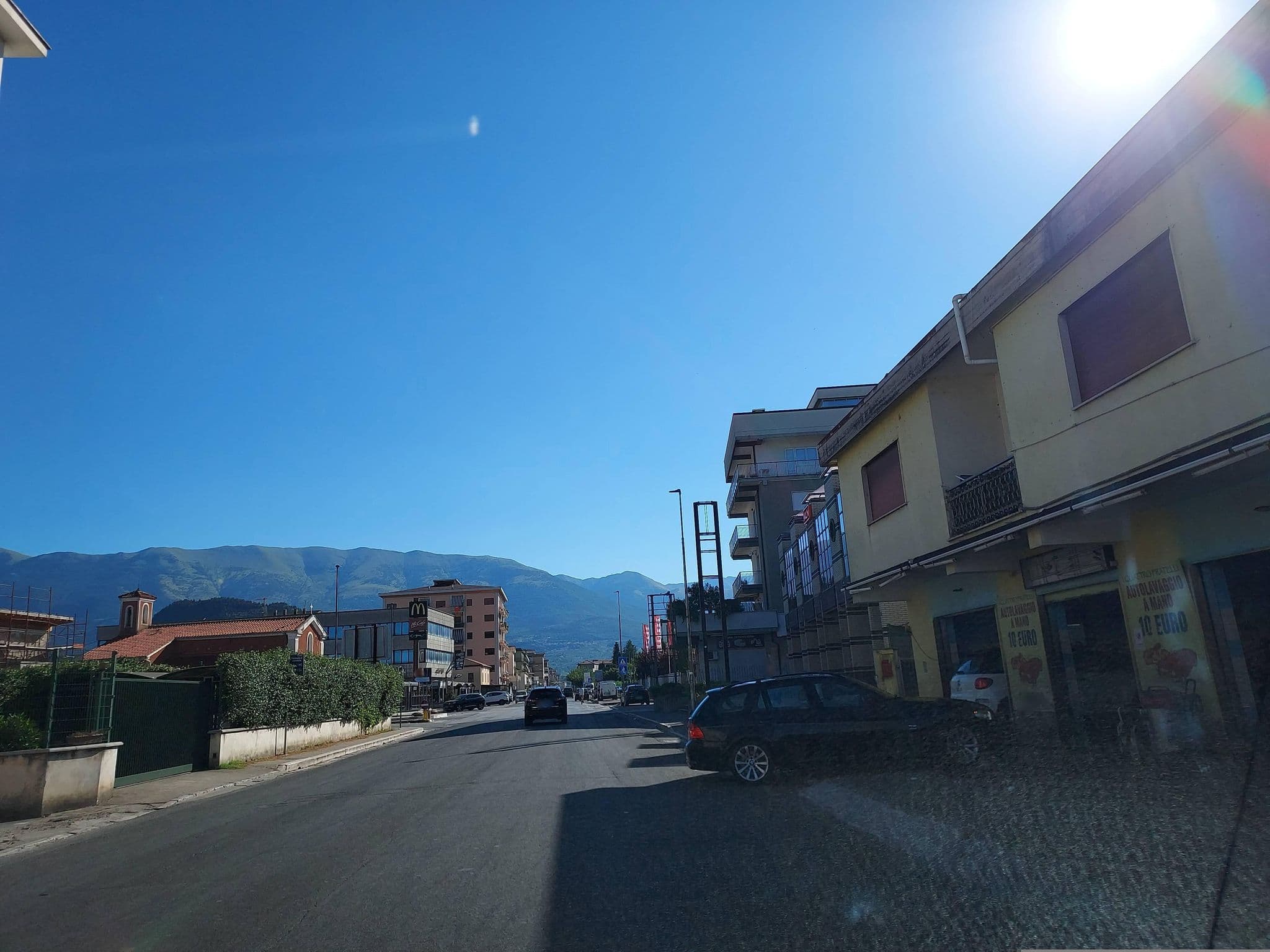Street view near Hotel Valentino, Sora — © odiug (CC BY-SA · Mapillary)