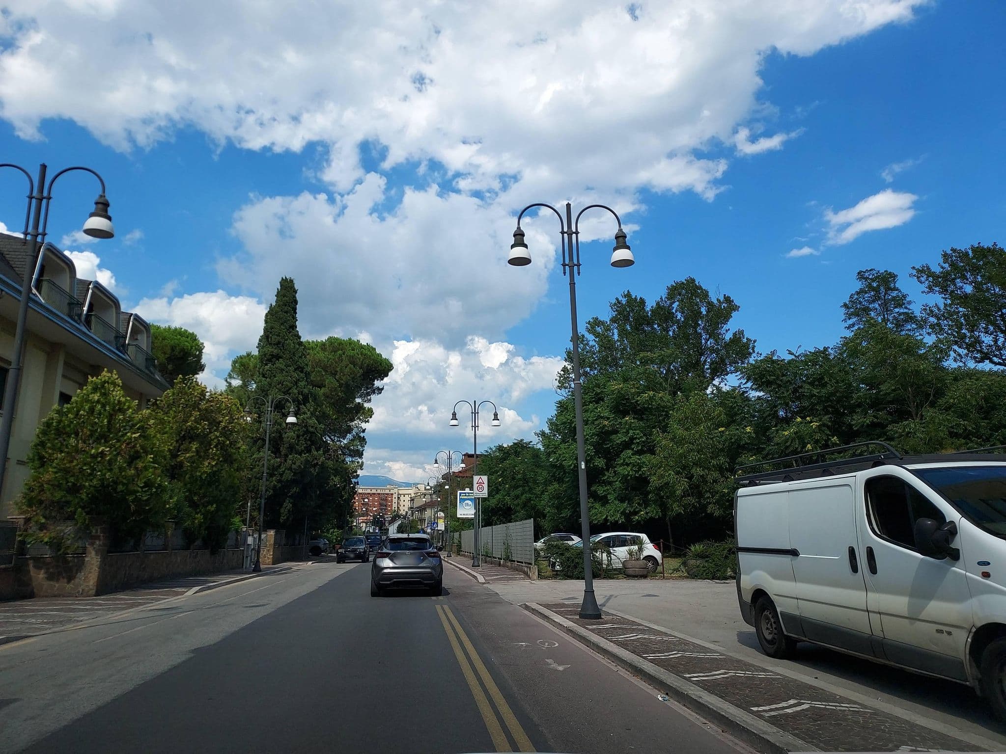 Street view near B&B Il Rio, Frosinone — © odiug (CC BY-SA · Mapillary)
