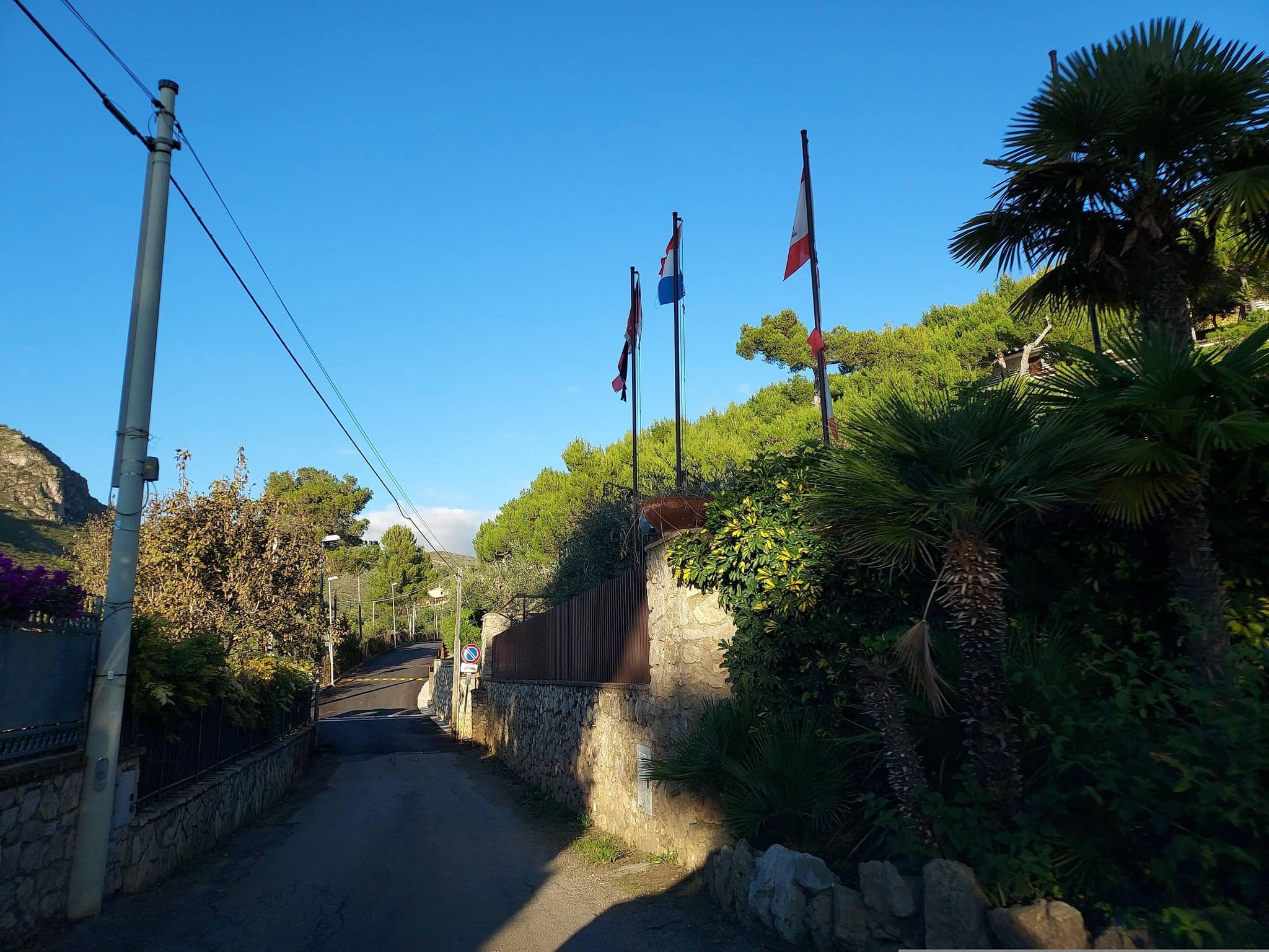 Street view near Costa di Kair ed Din, Sperlonga — © odiug (CC BY-SA · Mapillary)