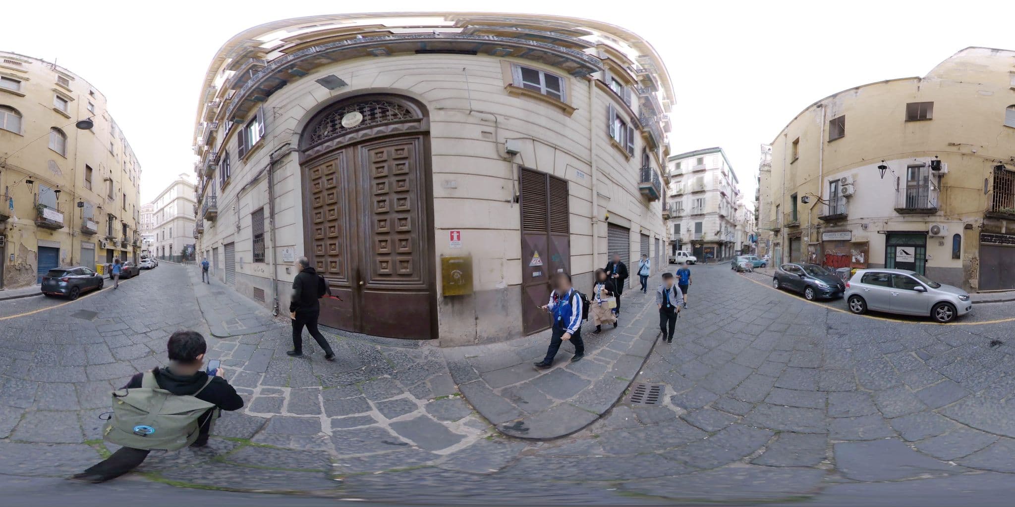 Street view near B&B Pantarei Napoli, San Giuseppe — © mapconcierge (CC BY-SA · Mapillary)